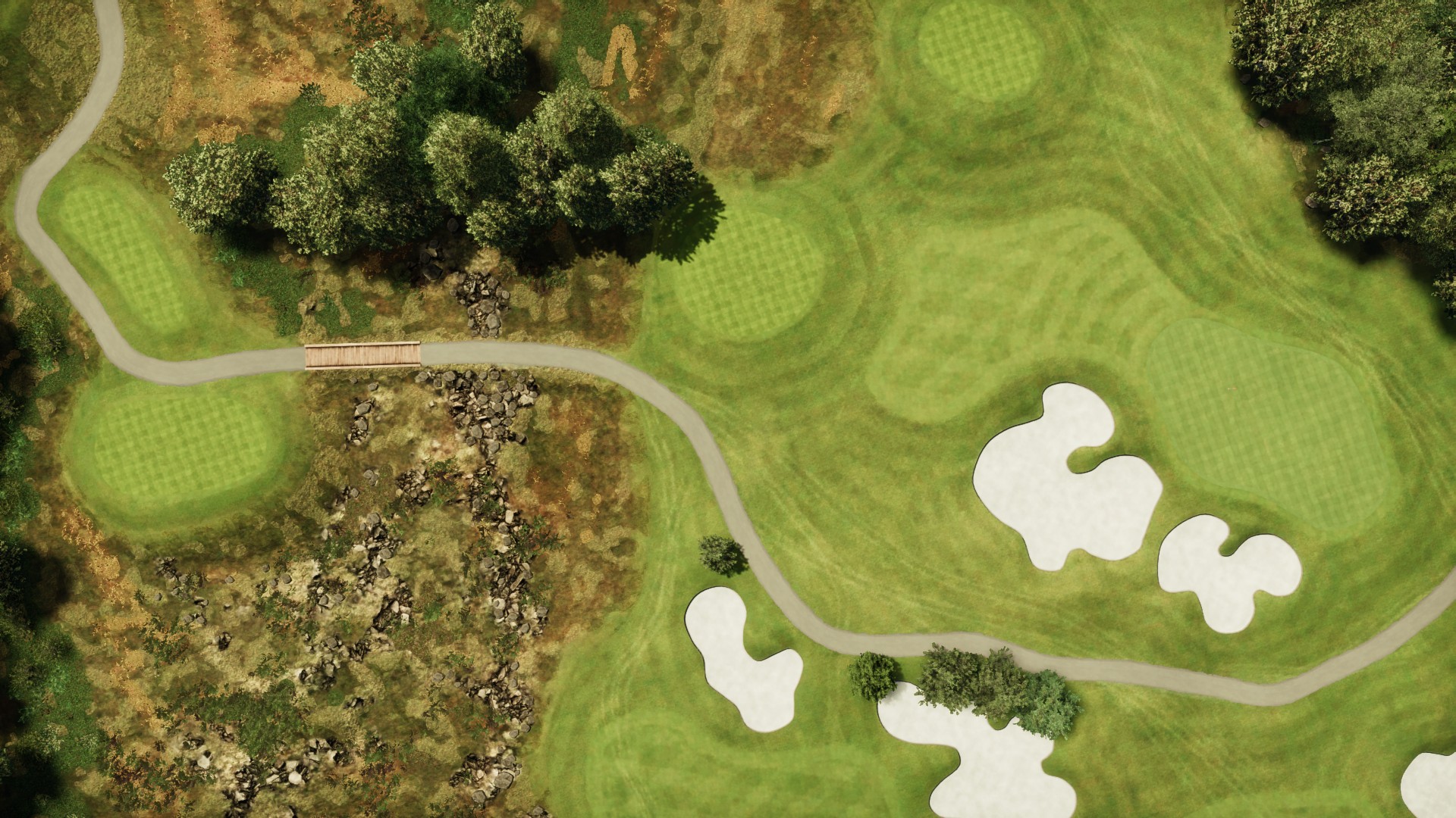 Hole 2 at Granite Links - Milton/Granite