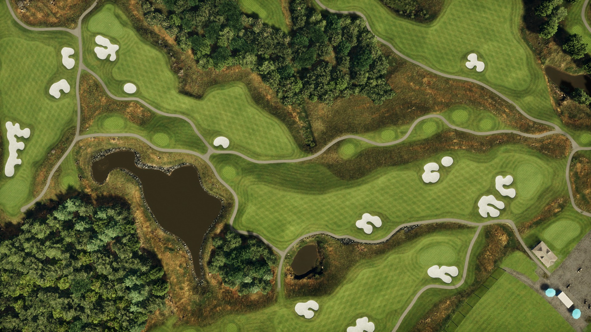 Hole 18 at Granite Links - Quincy/Milton