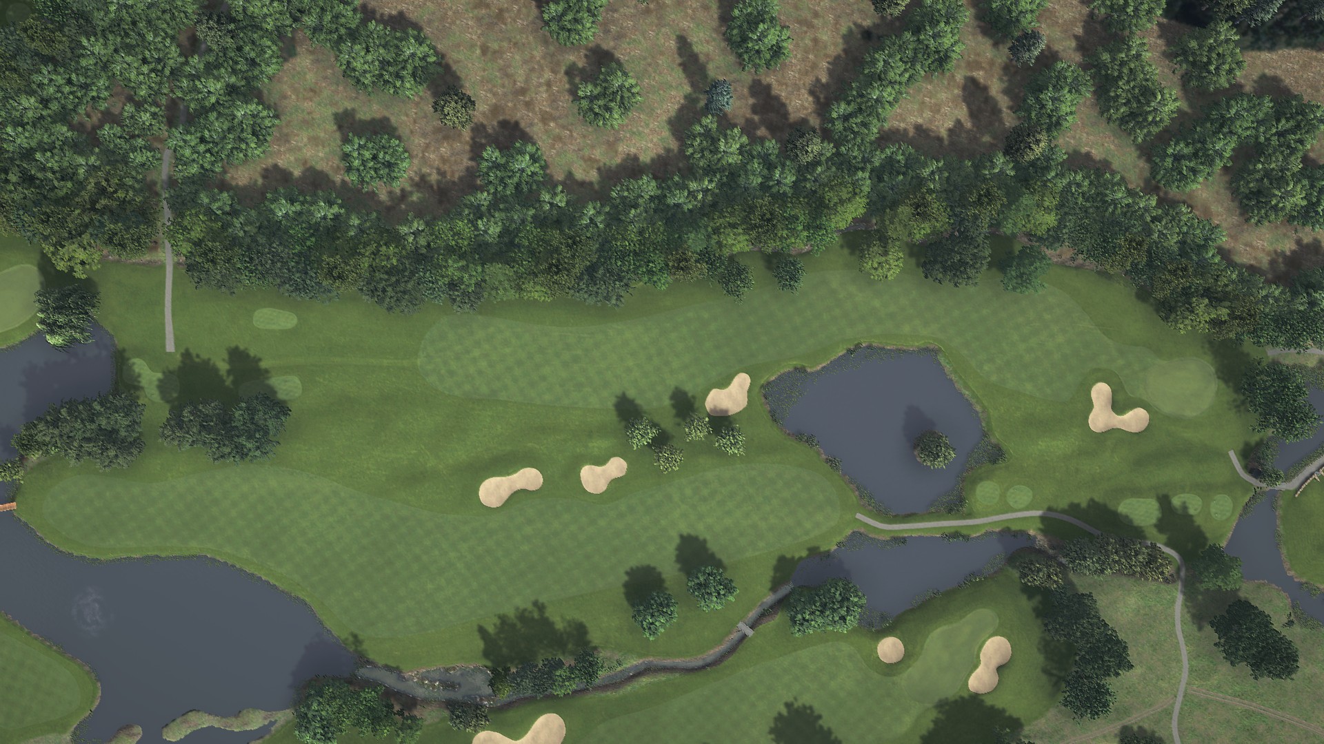 Hole 5 at Gut Kaden G.C. A-B