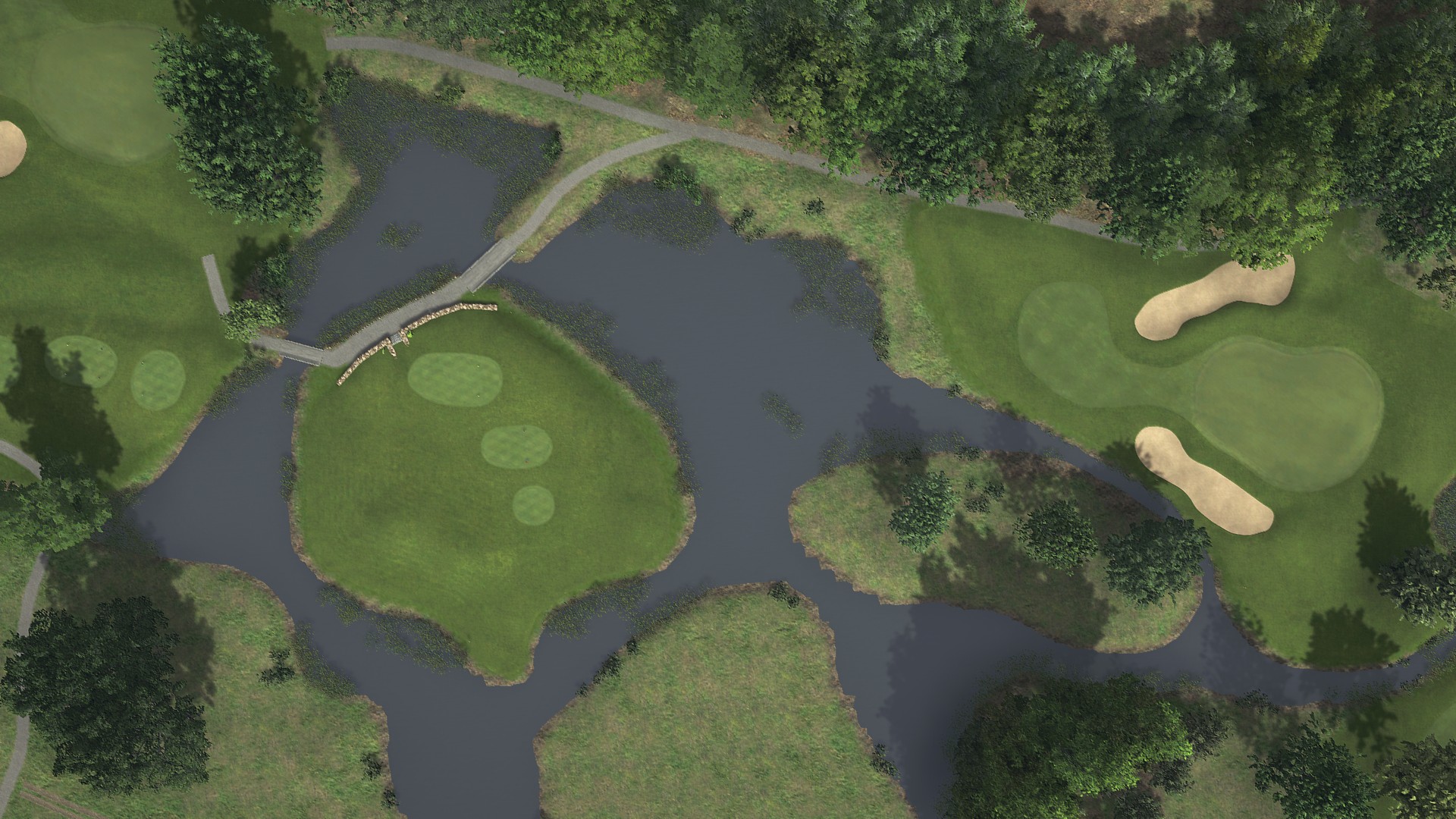 Hole 6 at Gut Kaden G.C. A-B