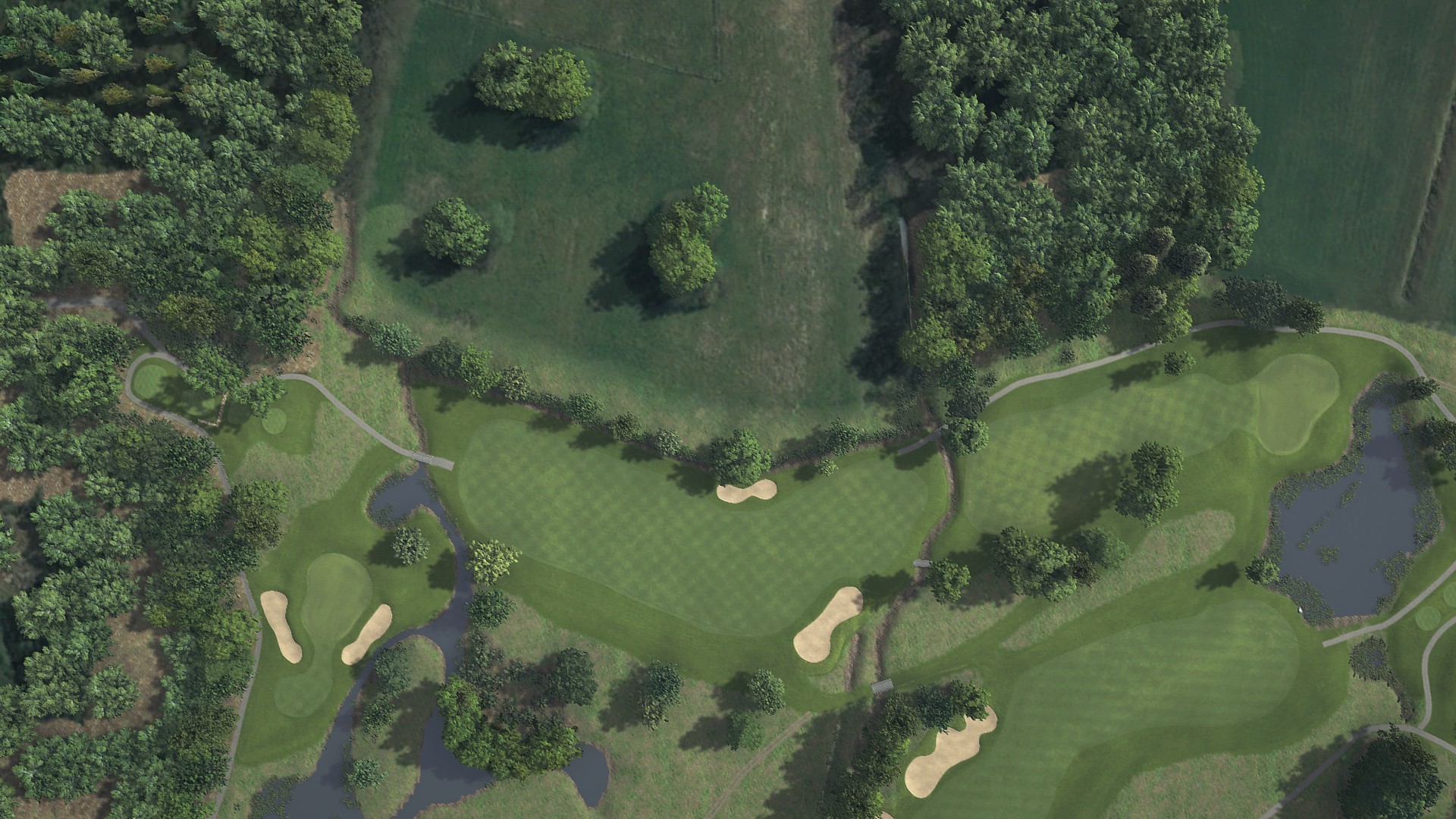 Hole 7 at Gut Kaden G.C. A-B