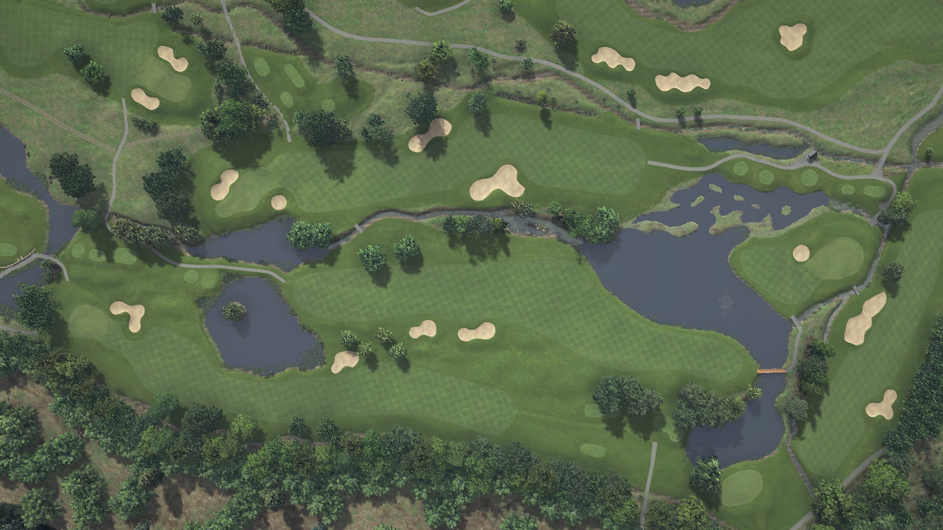 Hole 9 at Gut Kaden G.C. A-B