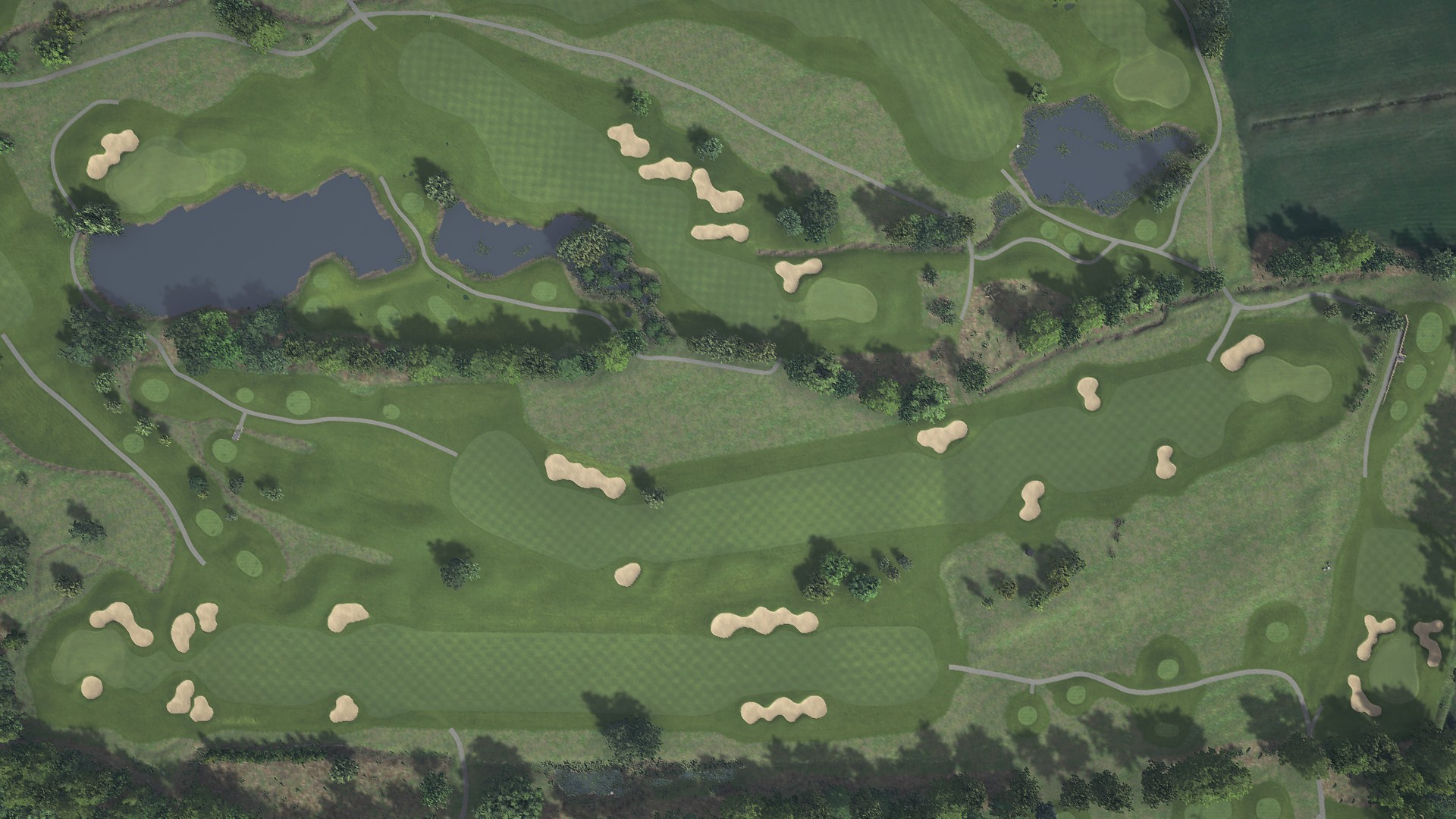 Hole 13 at Gut Kaden G.C. A-B