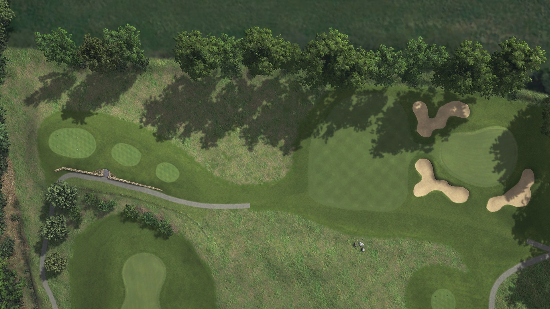 Hole 14 at Gut Kaden G.C. A-B