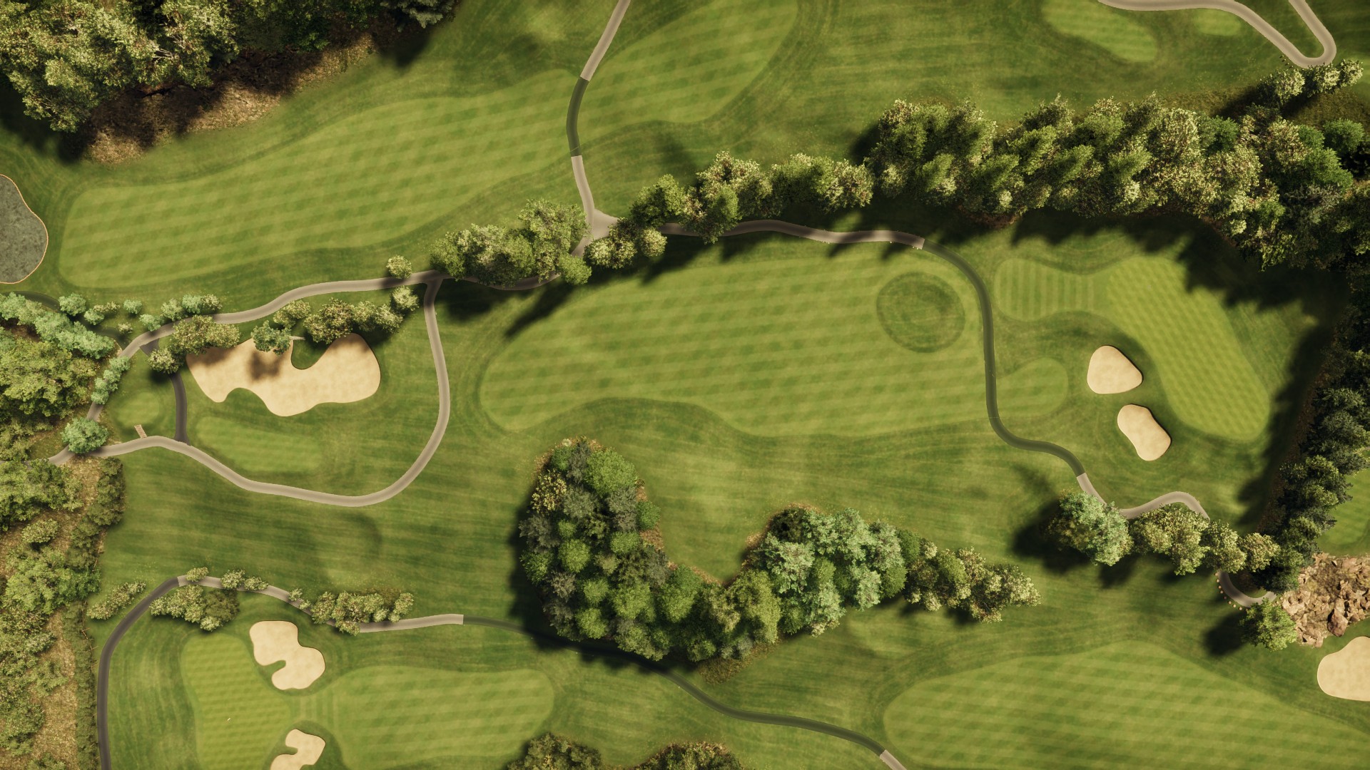 Hole 2 at Hanna Country Club