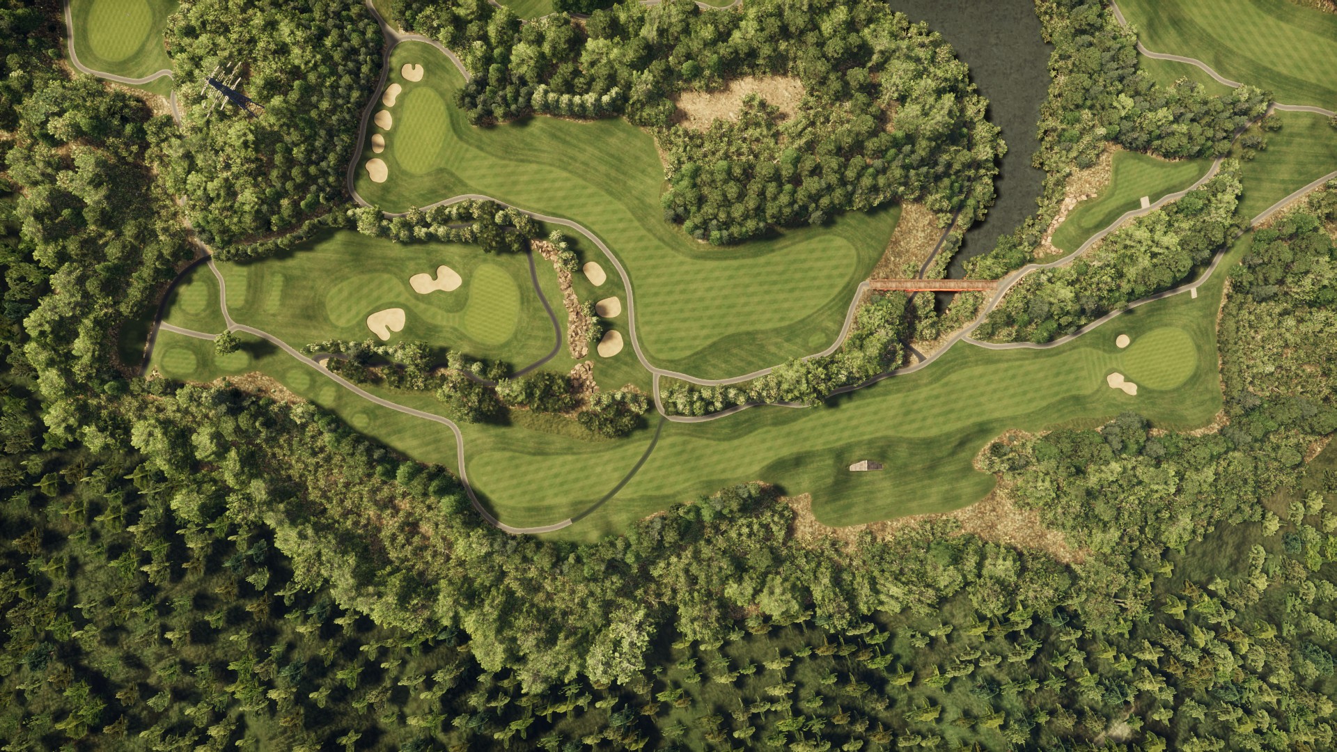 Hole 12 at Hanna Country Club