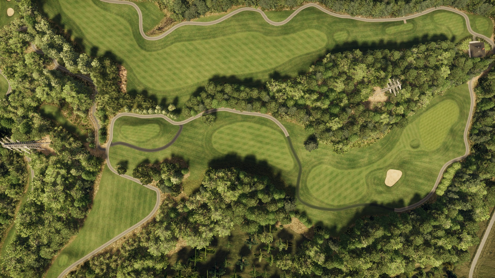 Hole 13 at Hanna Country Club