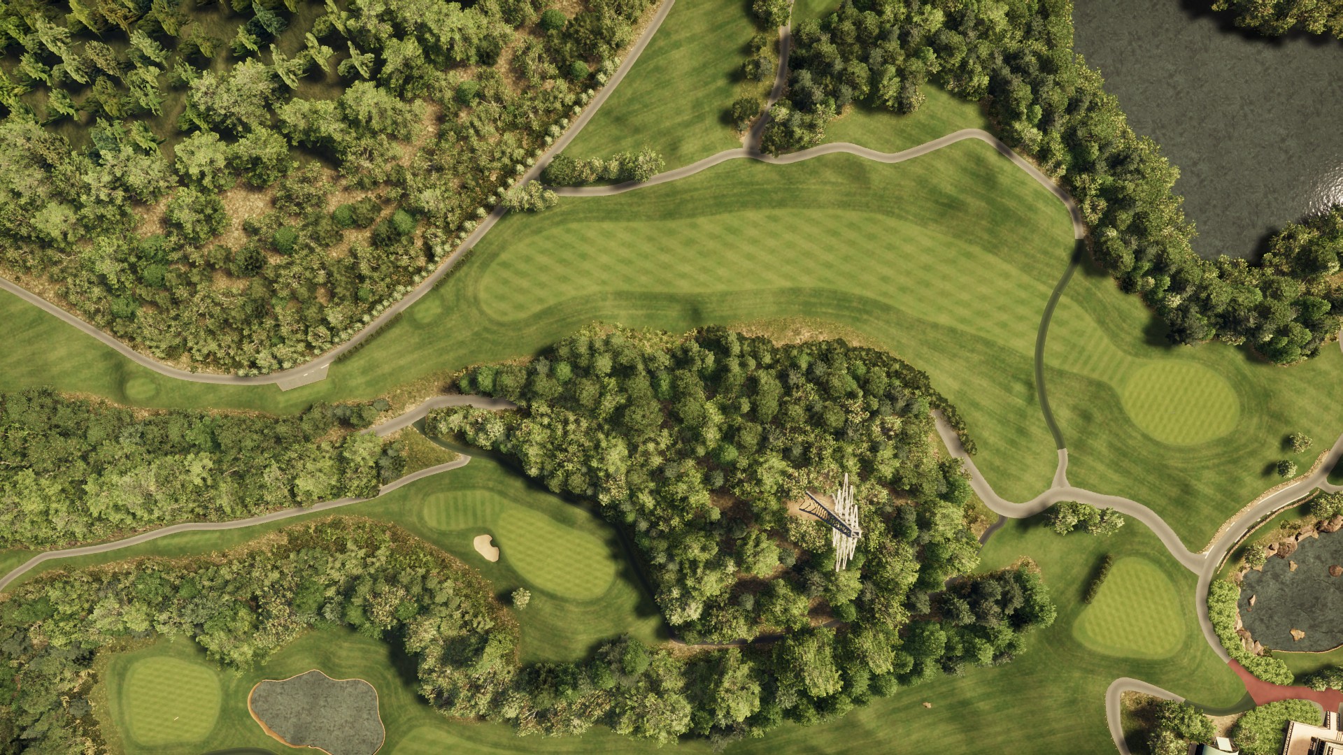 Hole 16 at Hanna Country Club