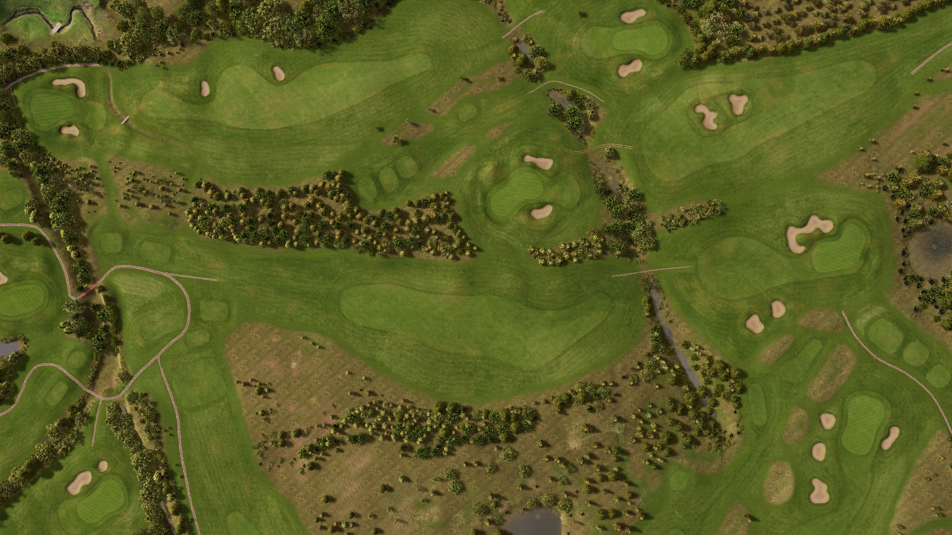 Hole 8 at Hart Common Golf Club