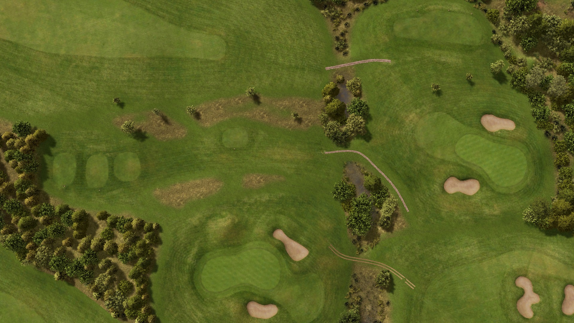 Hole 14 at Hart Common Golf Club