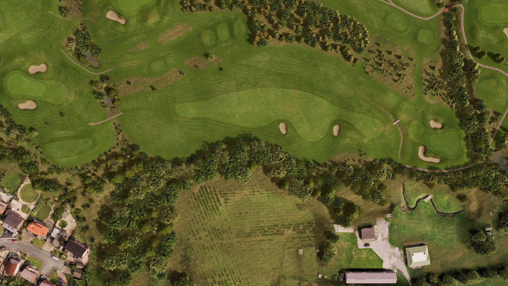 Hole 15 at Hart Common Golf Club