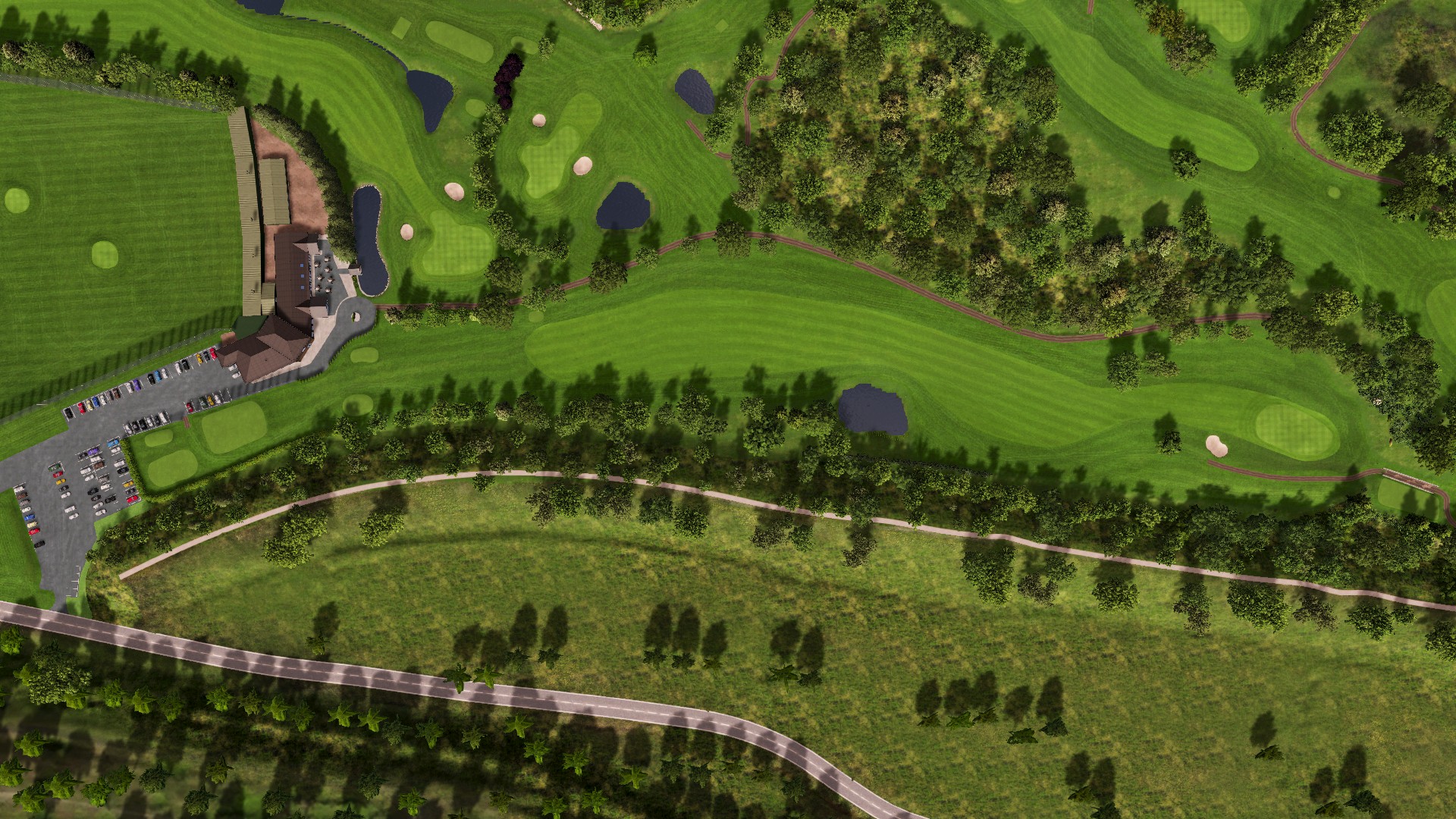 Hole 1 at Hartford Golf Club