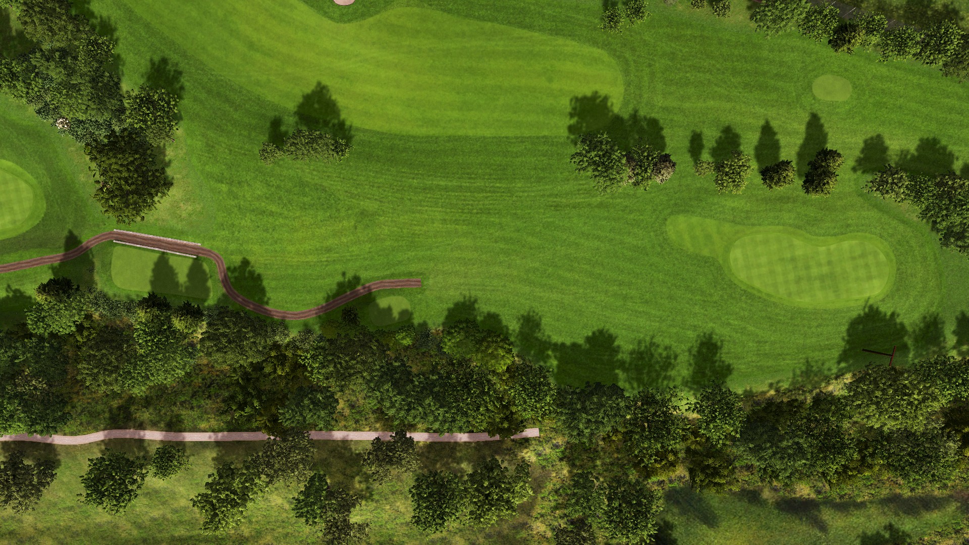 Hole 2 at Hartford Golf Club