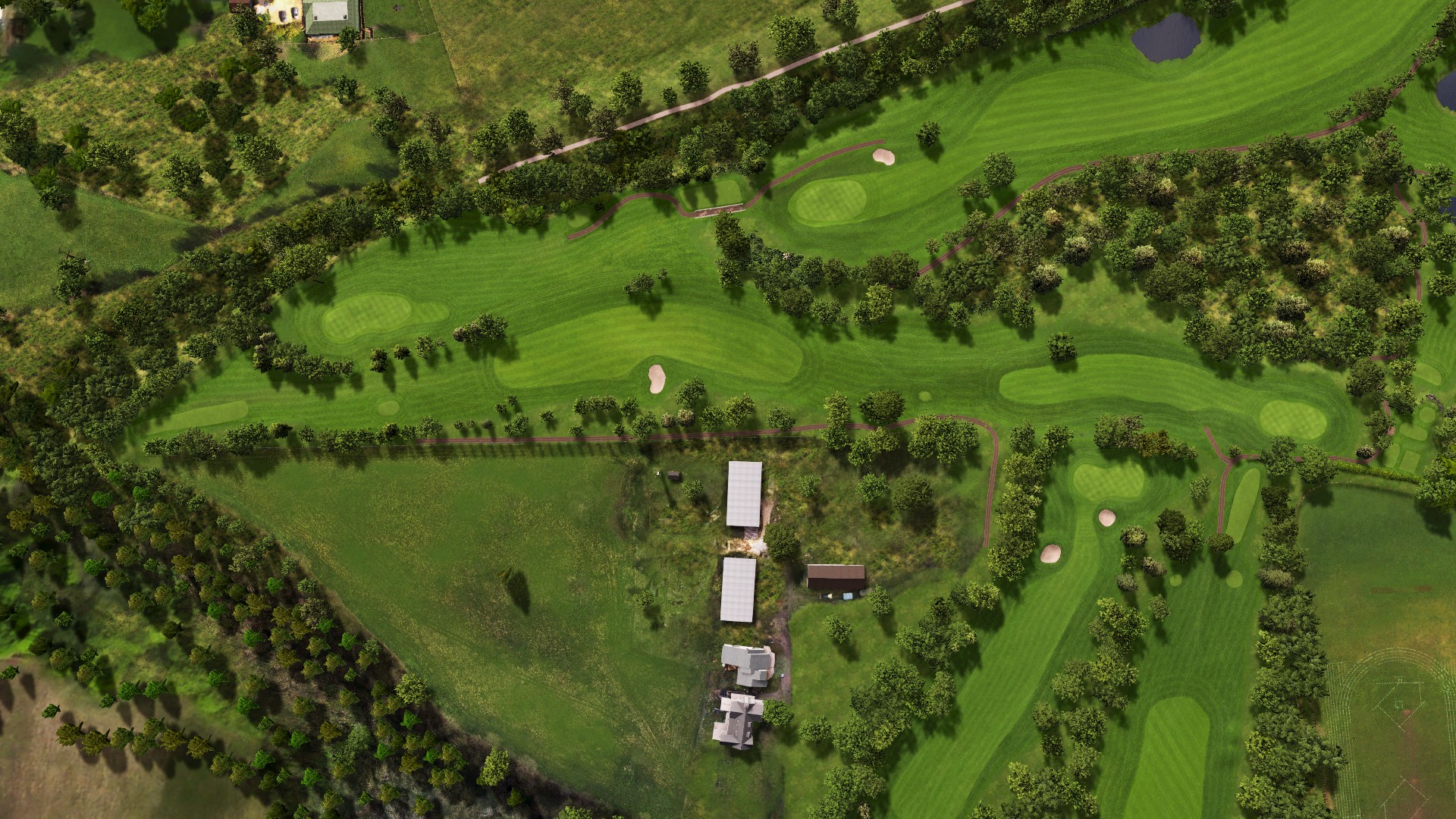 Hole 3 at Hartford Golf Club