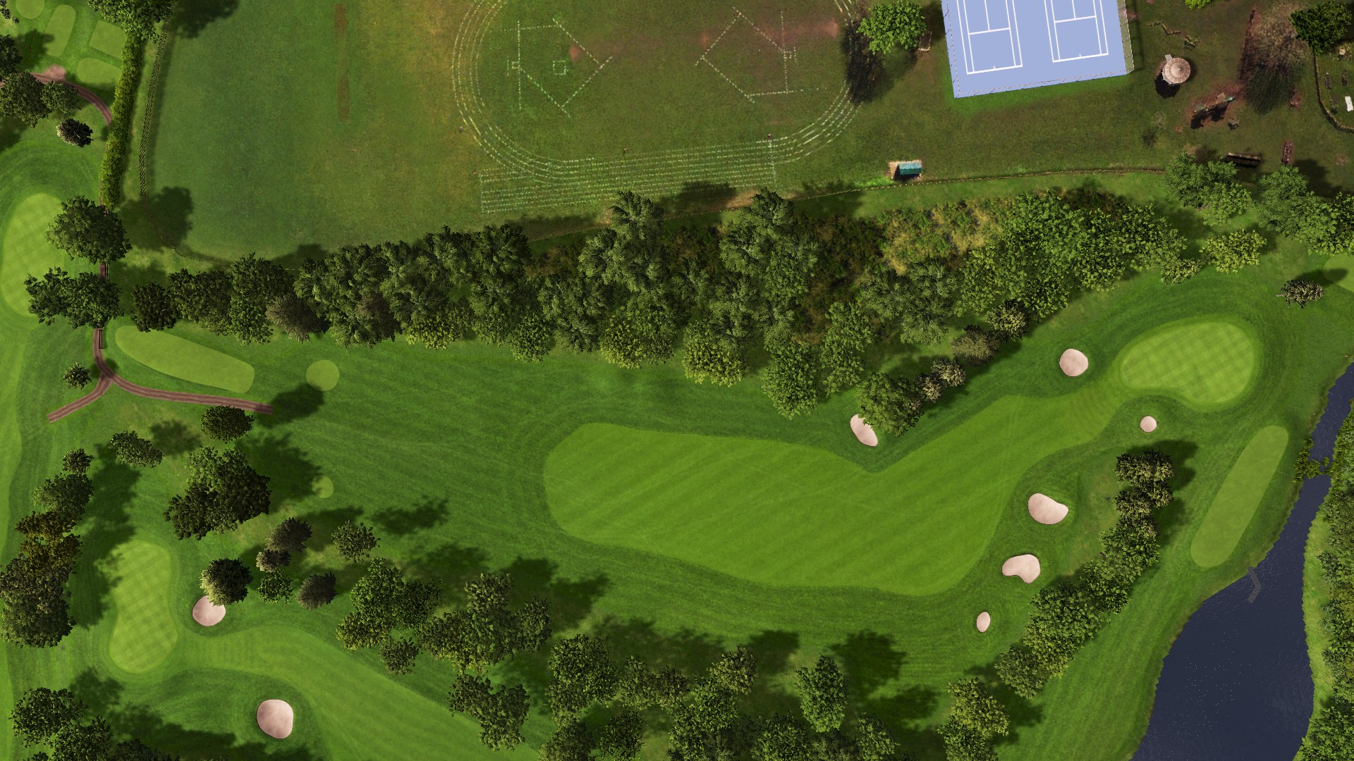 Hole 4 at Hartford Golf Club