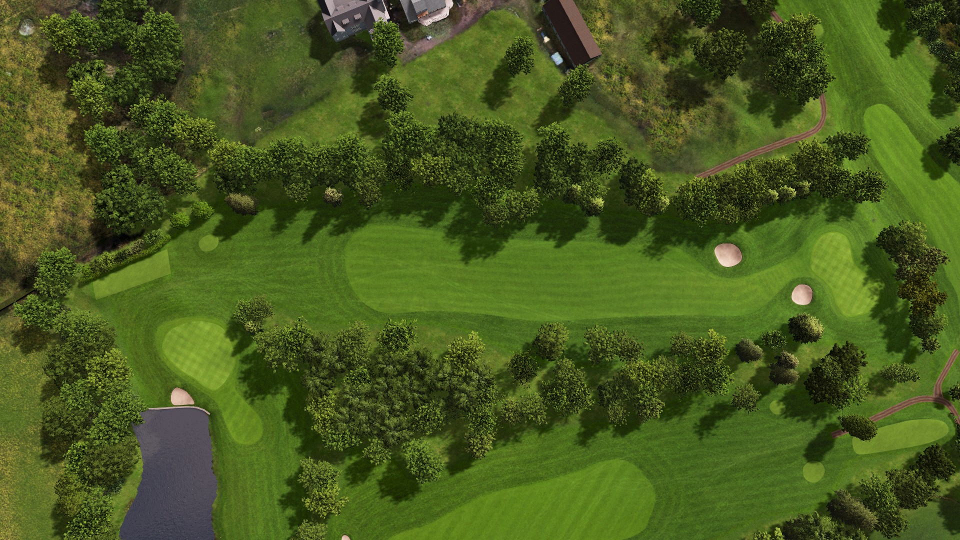 Hole 6 at Hartford Golf Club