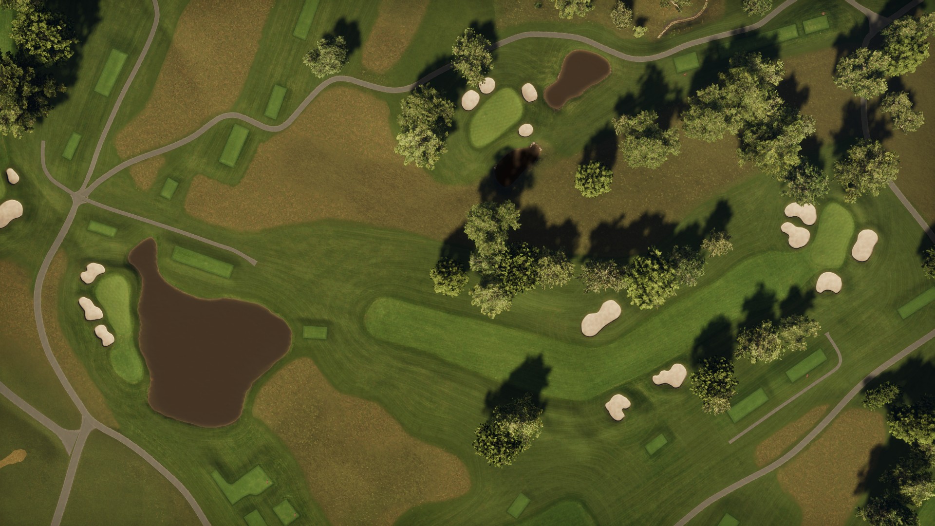 Hole 2 at Hazeltine National Golf Club