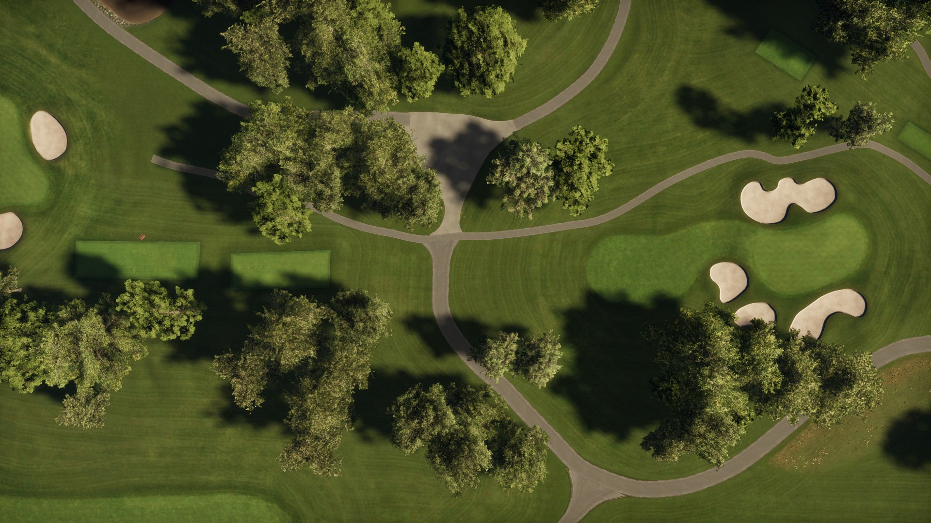 Hole 4 at Hazeltine National Golf Club
