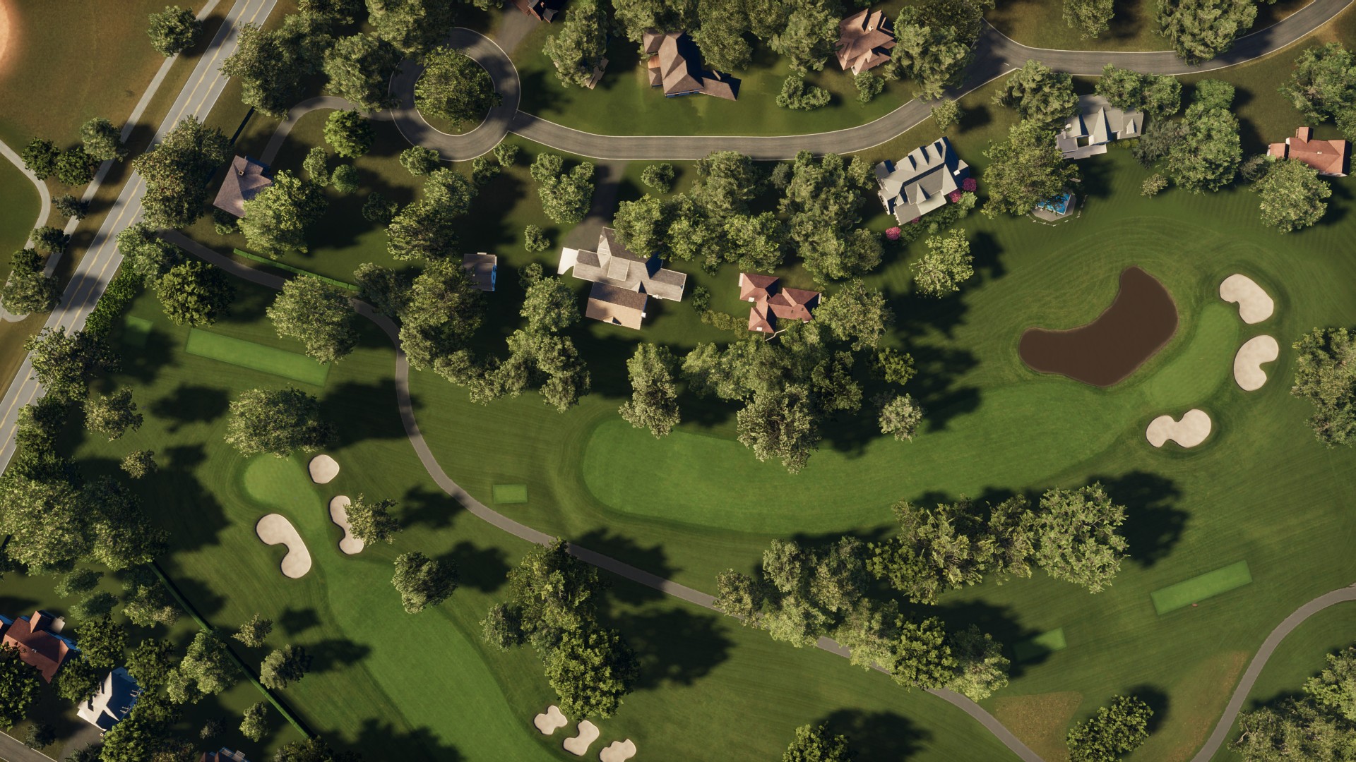 Hole 6 at Hazeltine National Golf Club