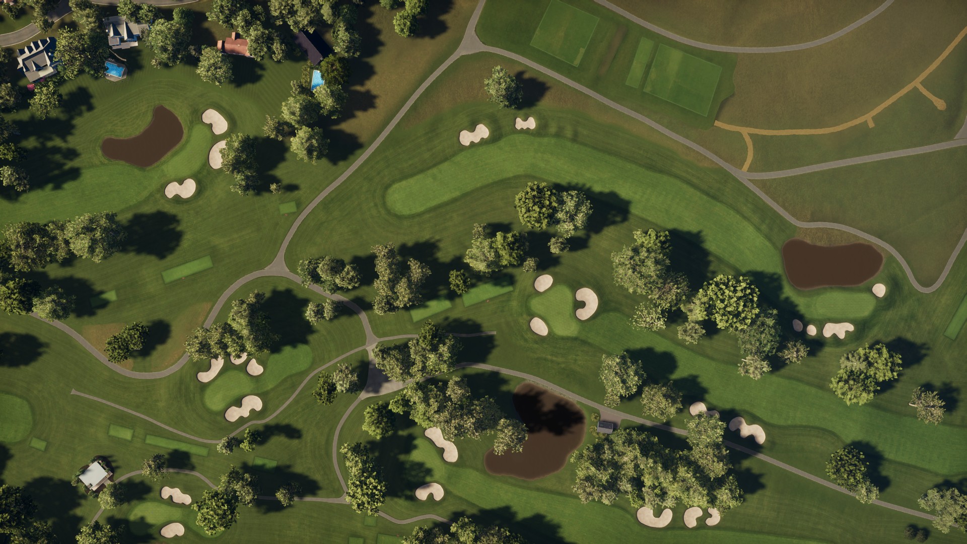 Hole 7 at Hazeltine National Golf Club