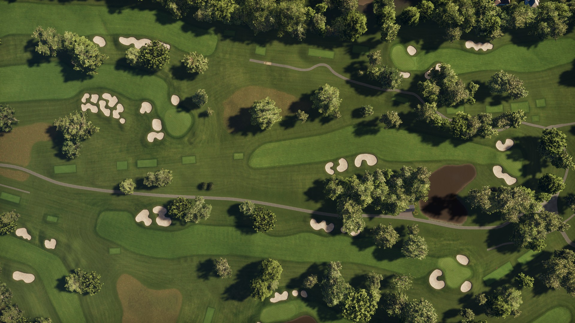 Hole 12 at Hazeltine National Golf Club