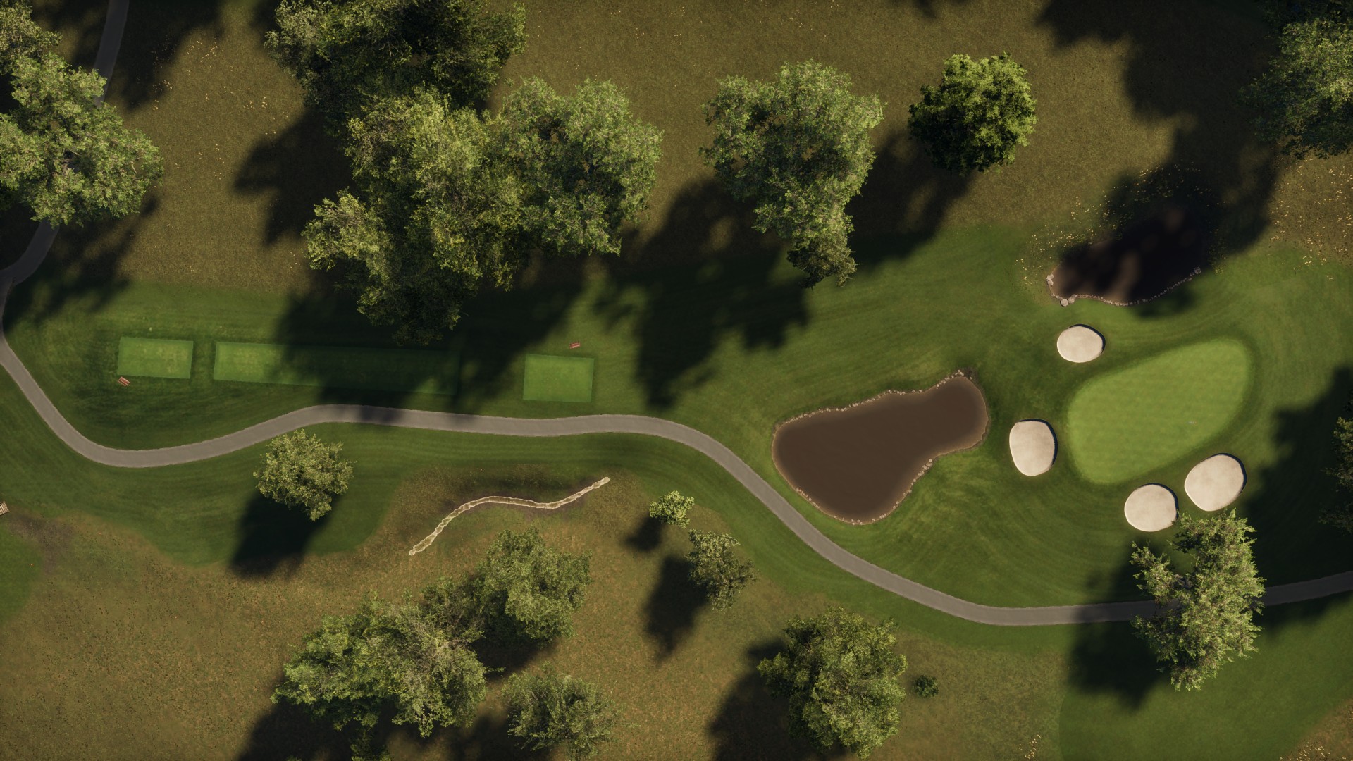 Hole 17 at Hazeltine National Golf Club
