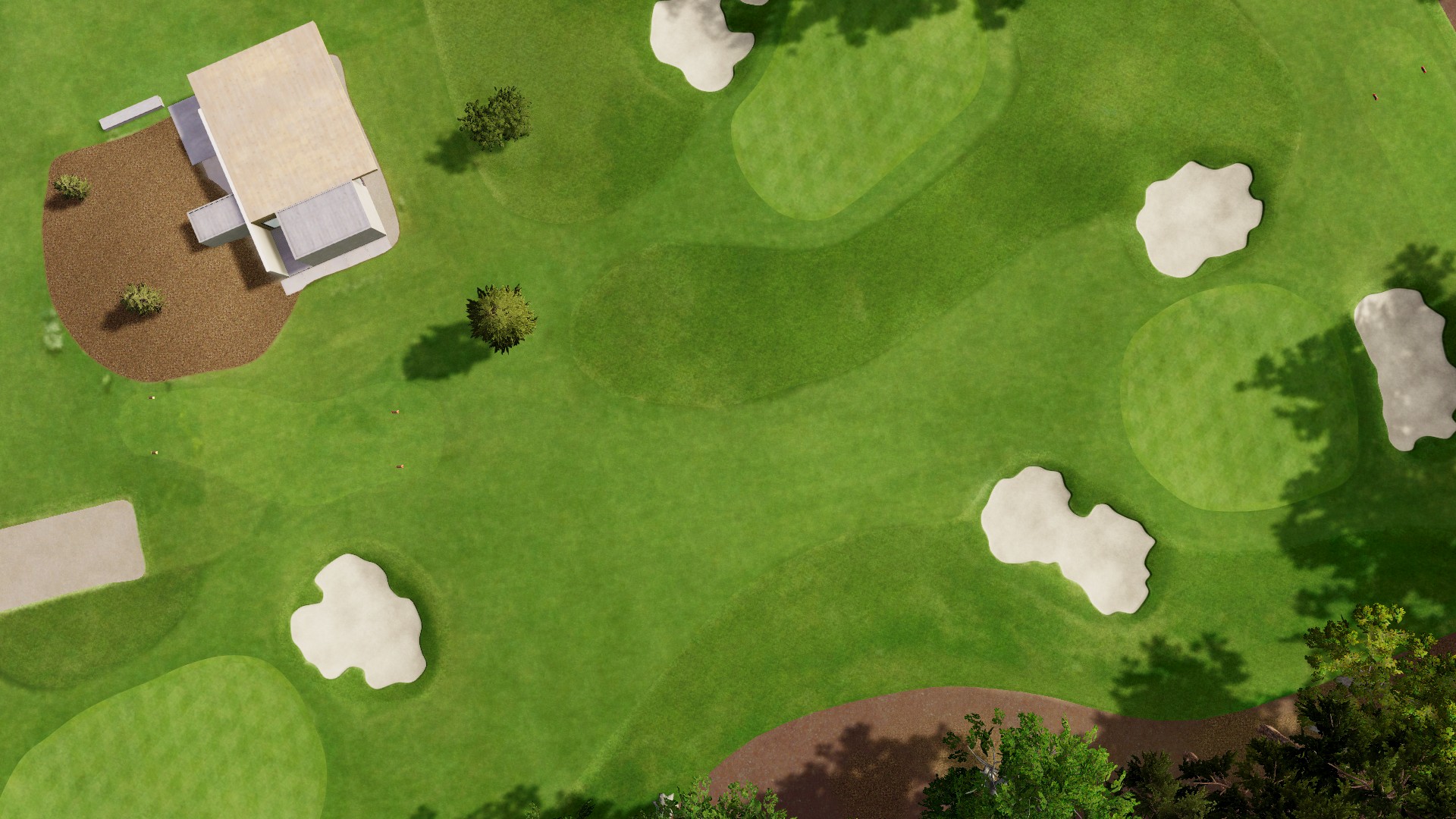 Hole 1 at Hillcrest Short Course 'The Five'