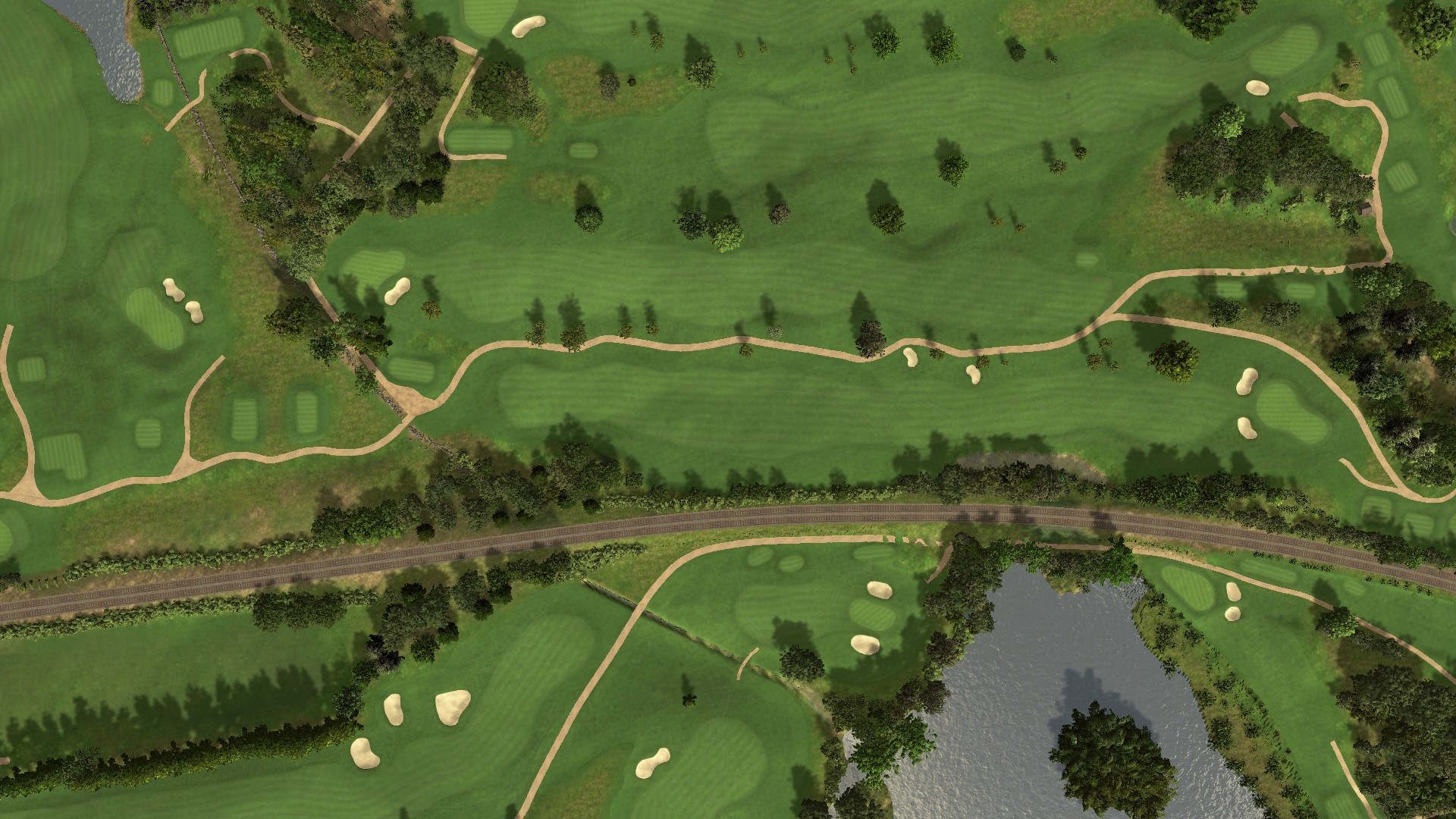 Hole 3 at Hillerød Golf Klub