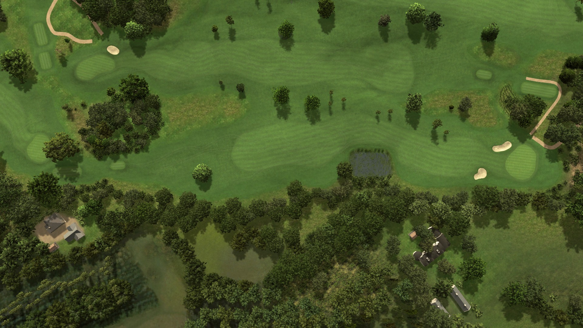 Hole 6 at Hillerød Golf Klub
