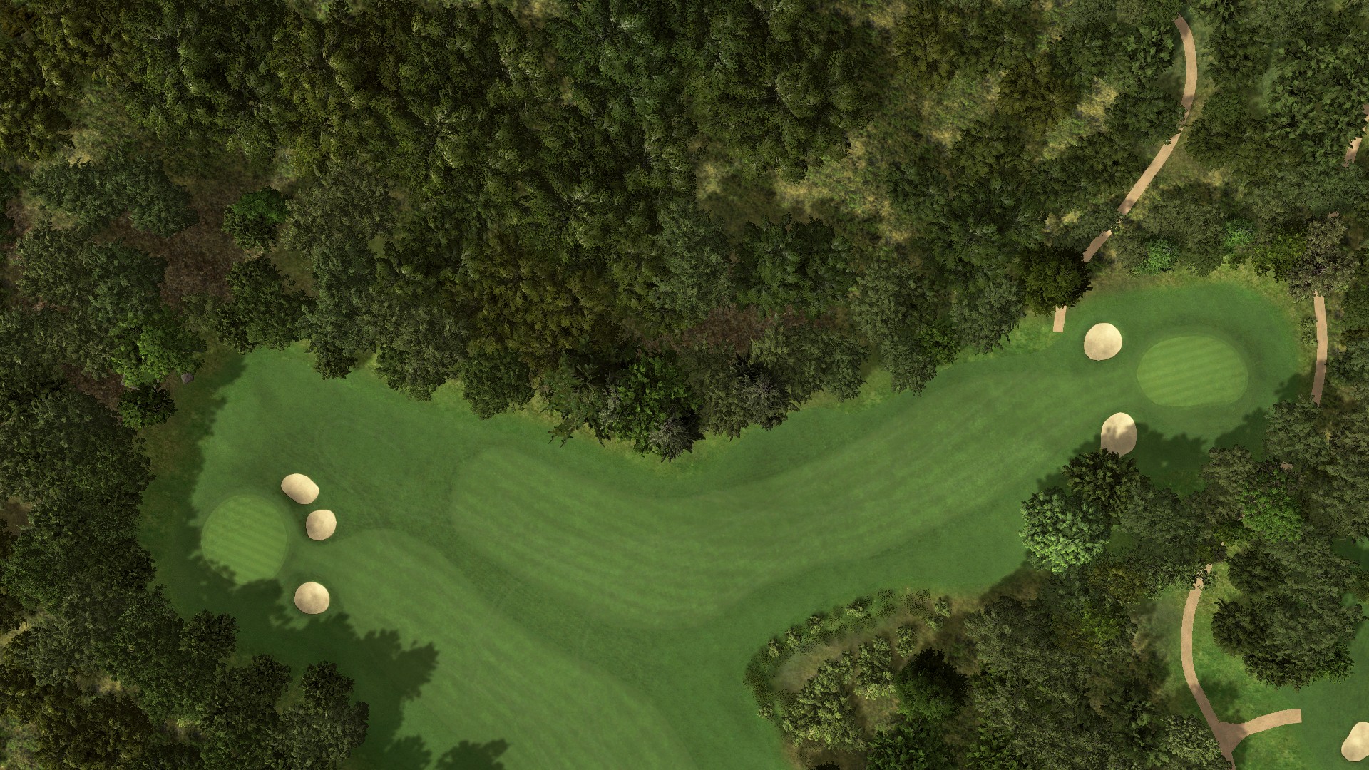 Hole 16 at Hillerød Golf Klub