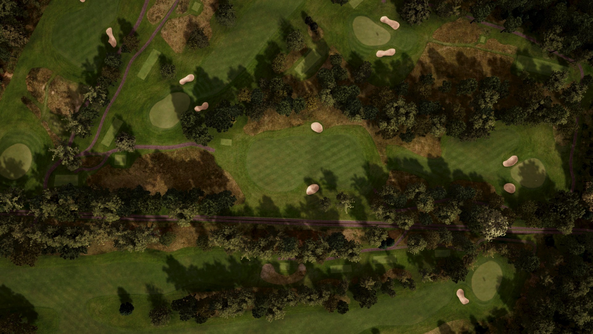 Hole 2 at Hilversumsche Golf Club
