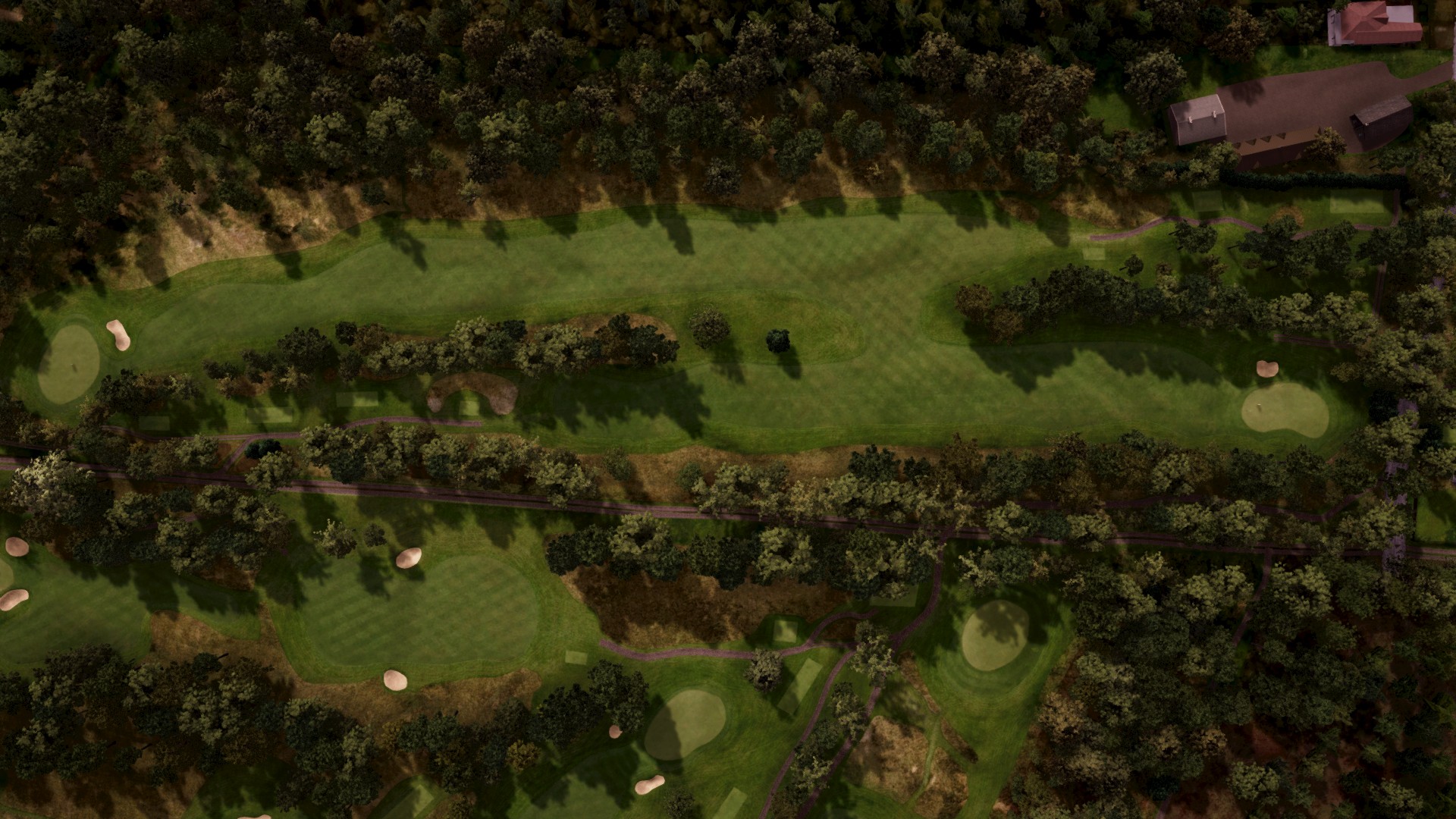 Hole 3 at Hilversumsche Golf Club