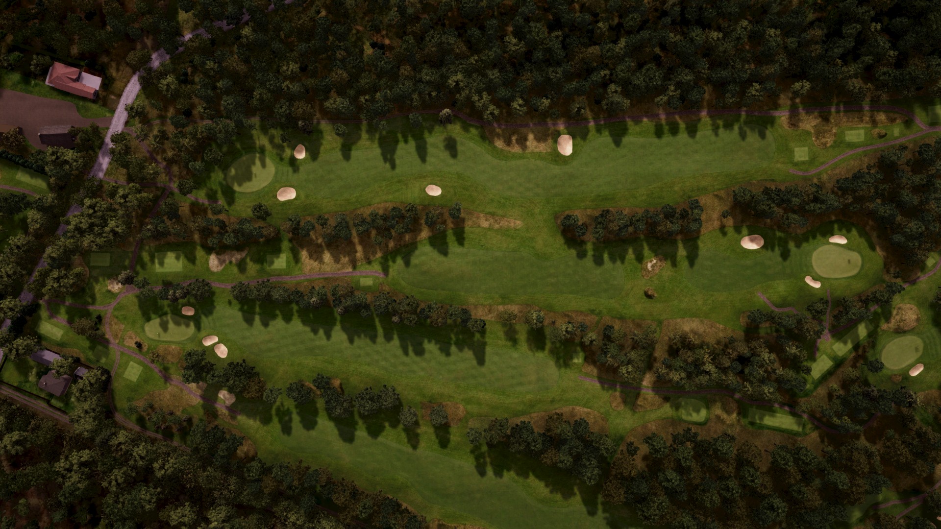 Hole 4 at Hilversumsche Golf Club