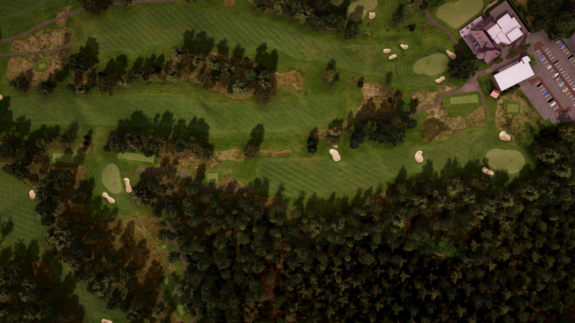 Hole 9 at Hilversumsche Golf Club