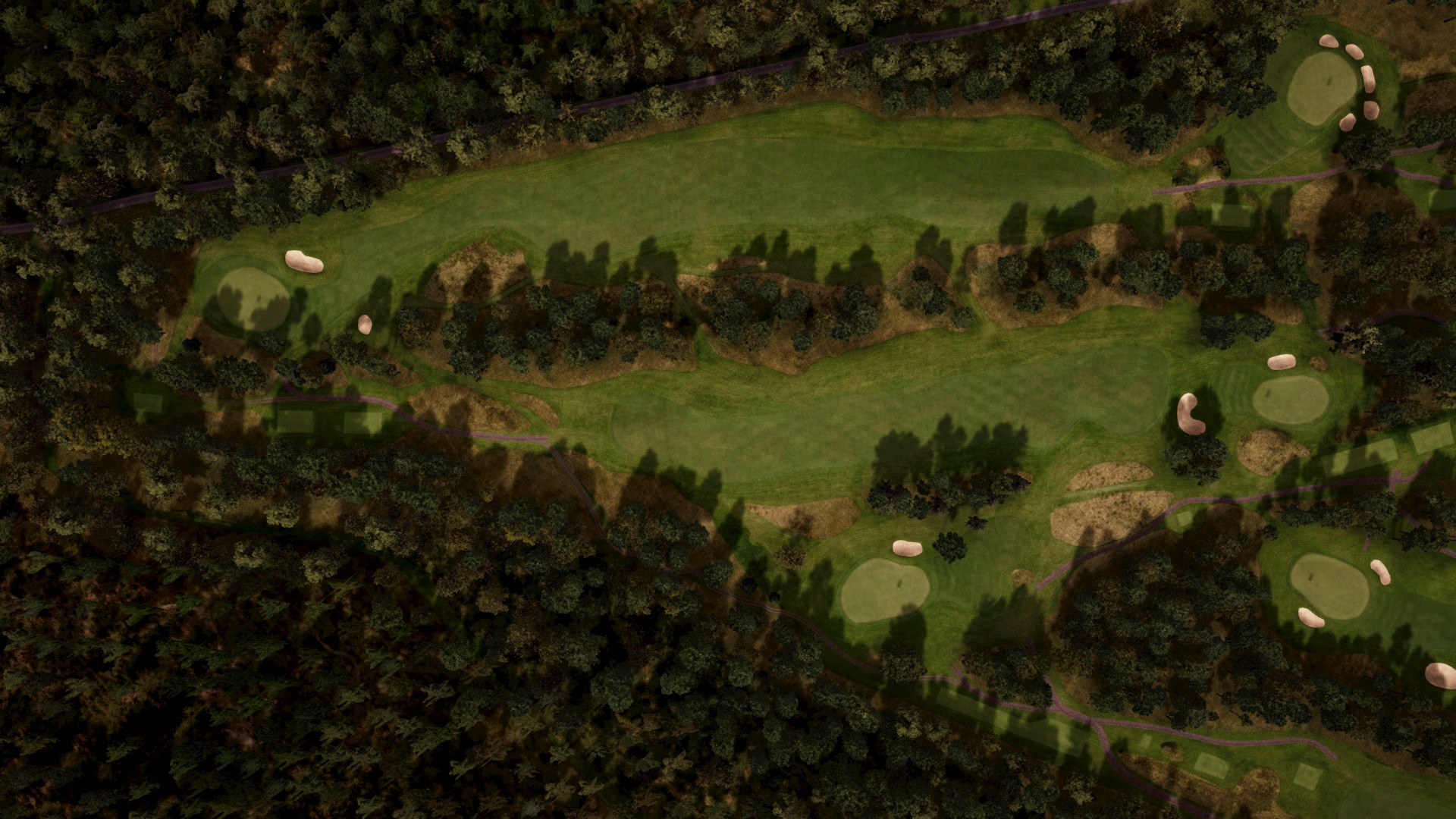Hole 16 at Hilversumsche Golf Club