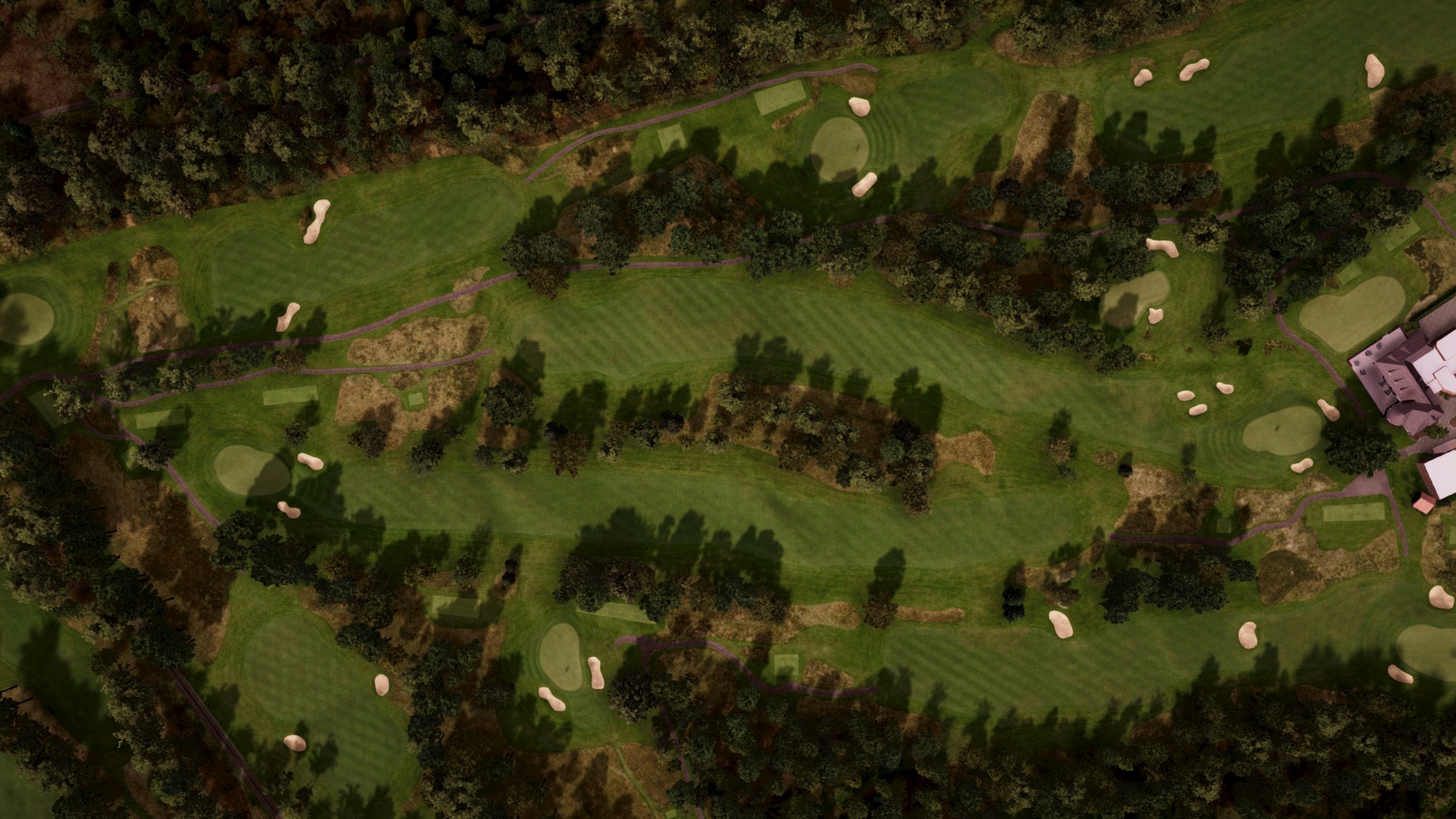 Hole 18 at Hilversumsche Golf Club