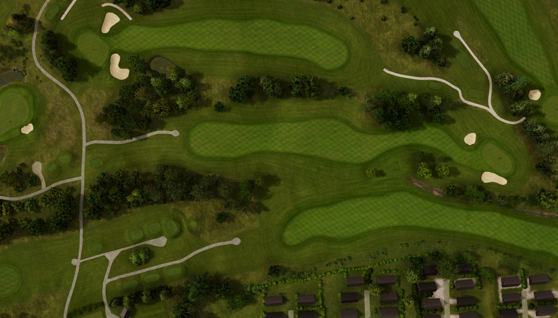 Hole 9 at HimmerLand Resort - Old Course
