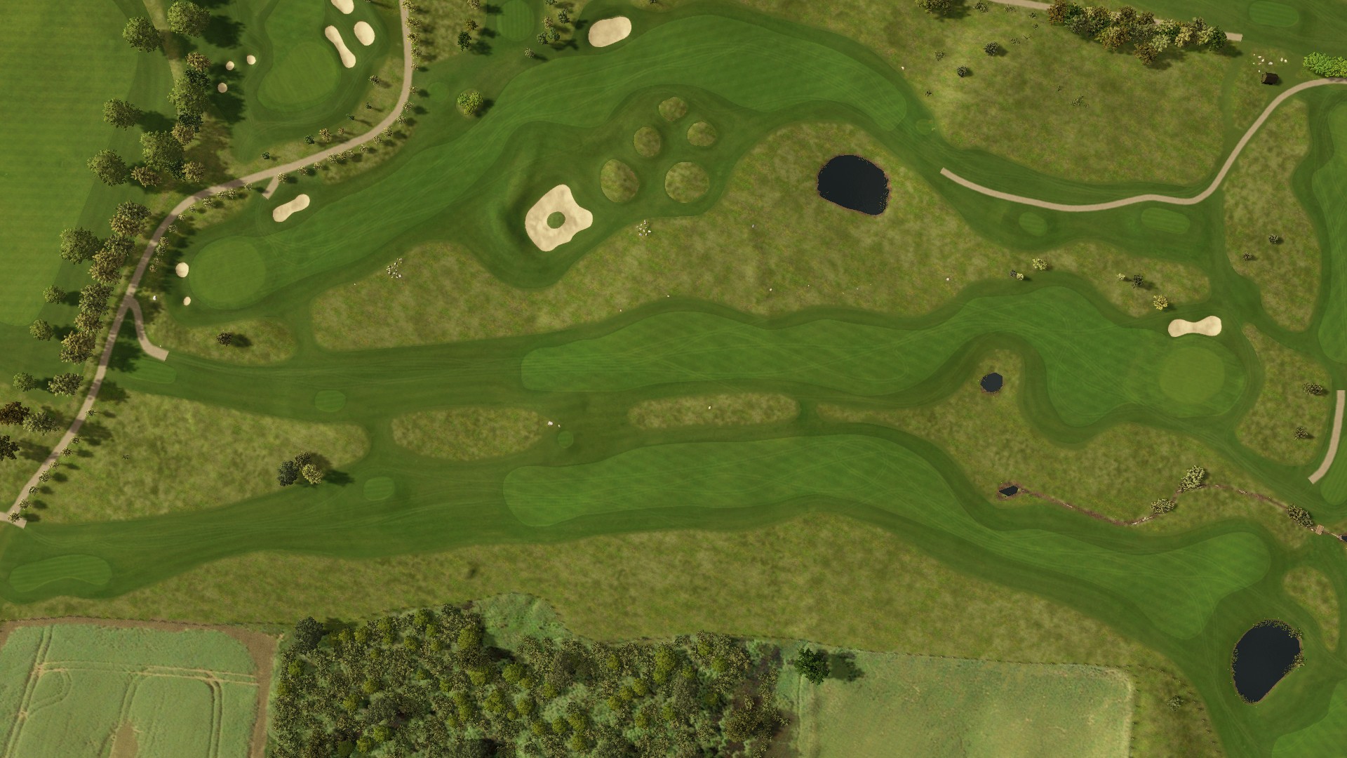 Hole 2 at Hinton Rönnebäck GC
