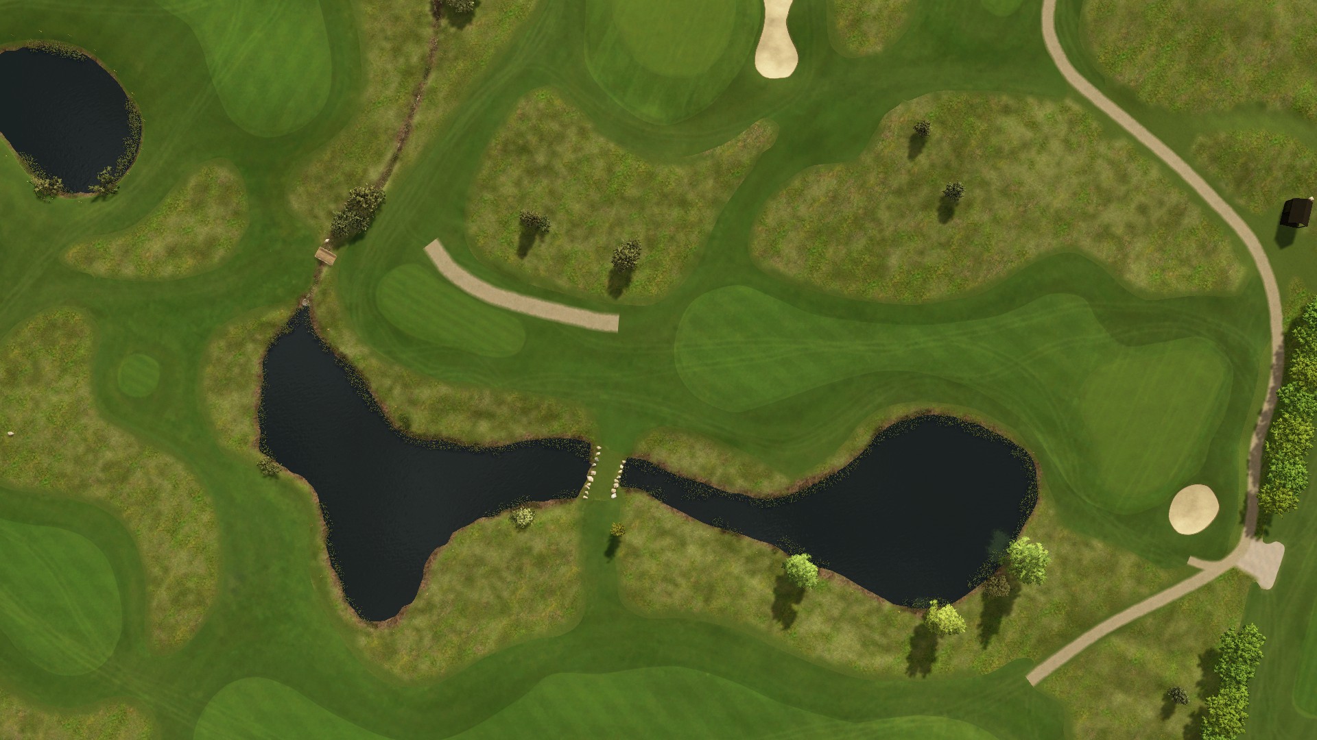 Hole 3 at Hinton Rönnebäck GC