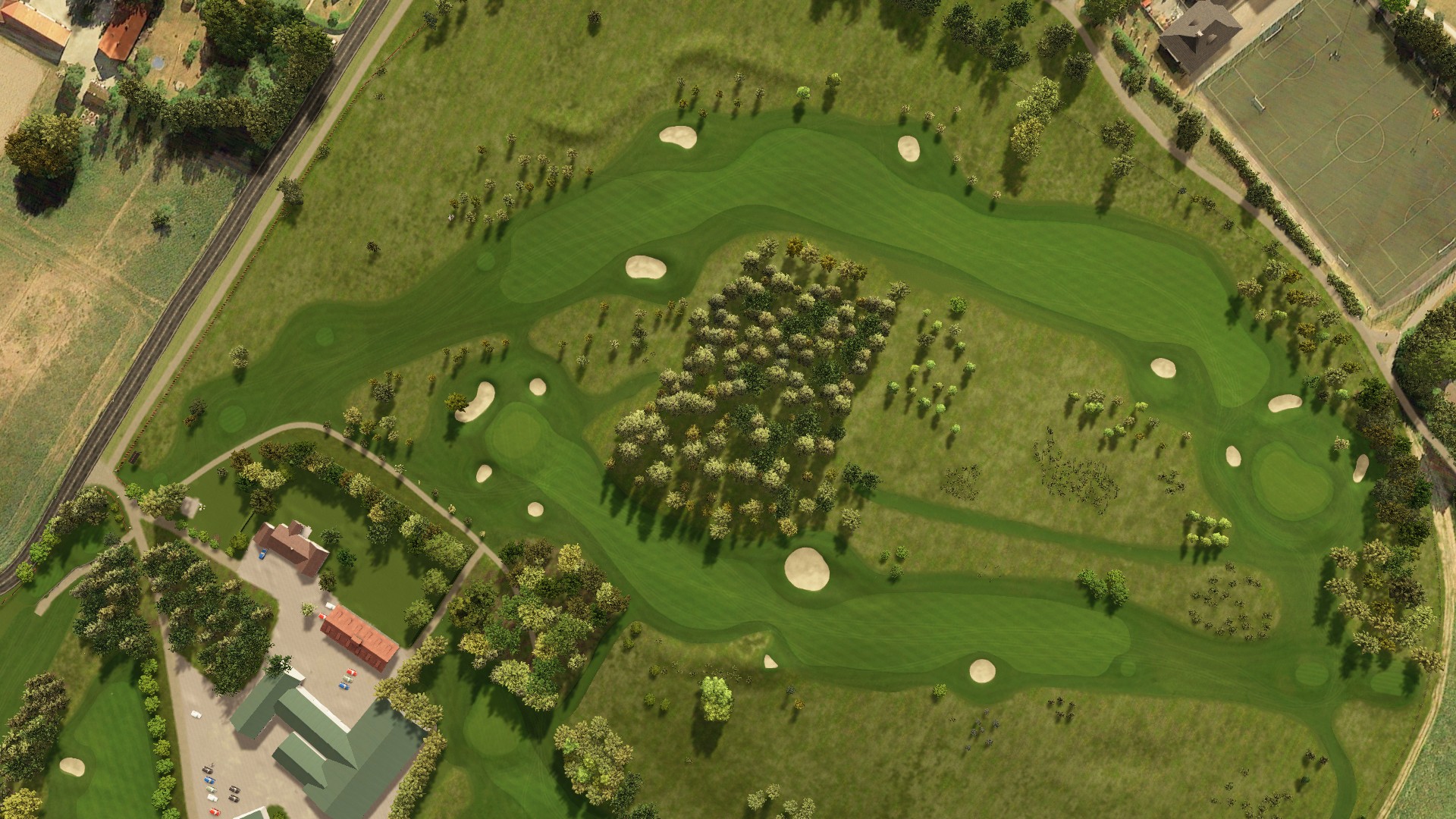 Hole 10 at Hinton Rönnebäck GC