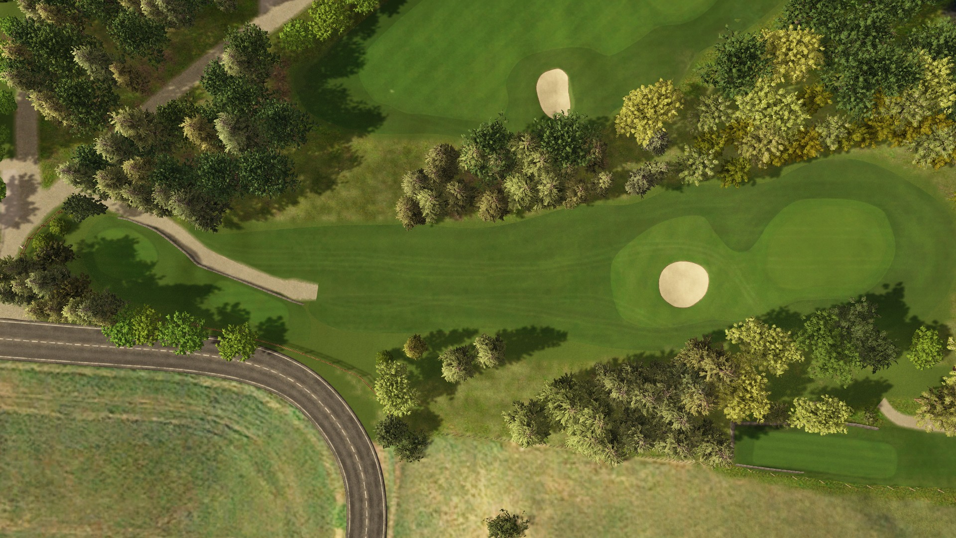 Hole 12 at Hinton Rönnebäck GC