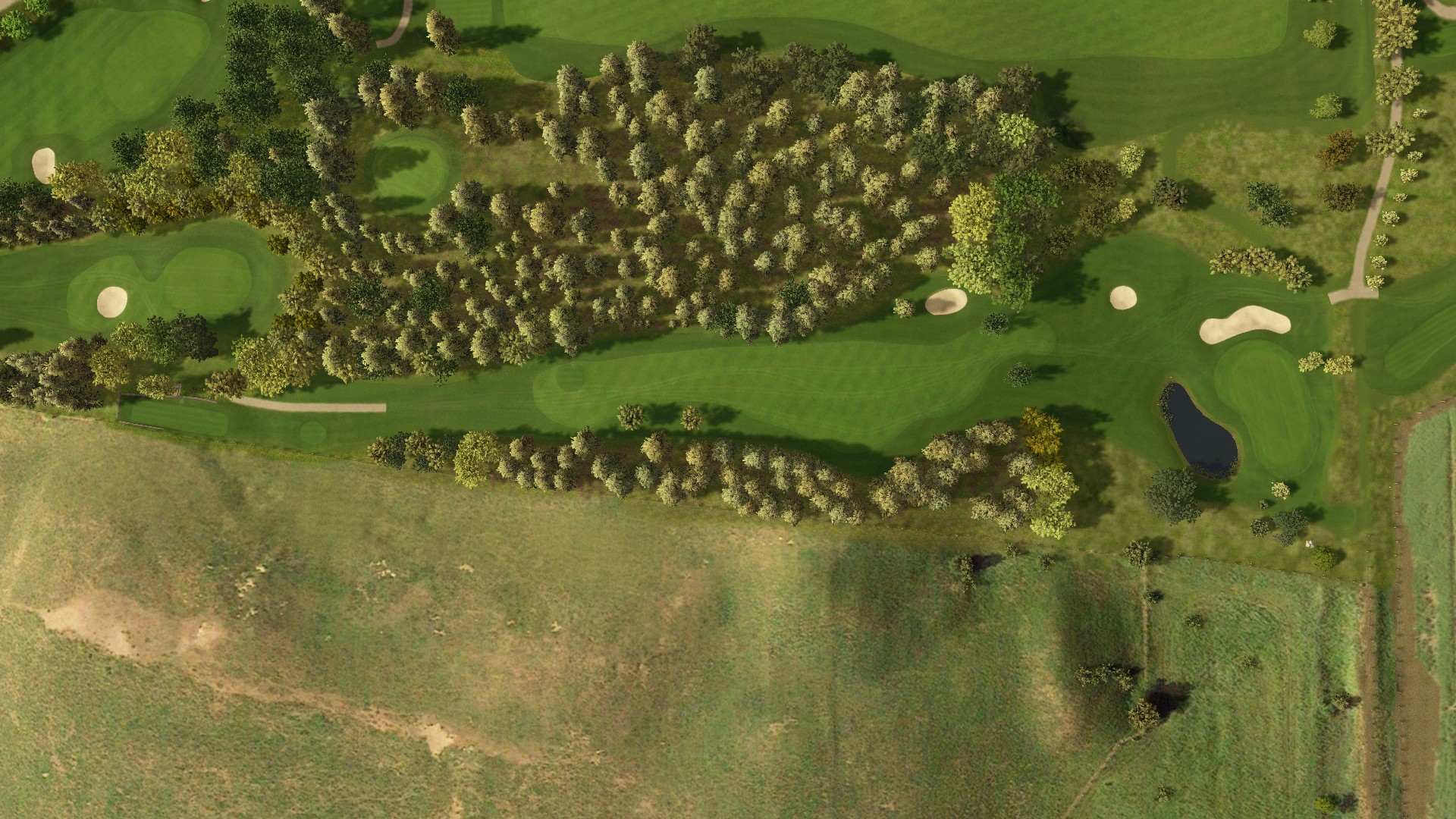Hole 13 at Hinton Rönnebäck GC