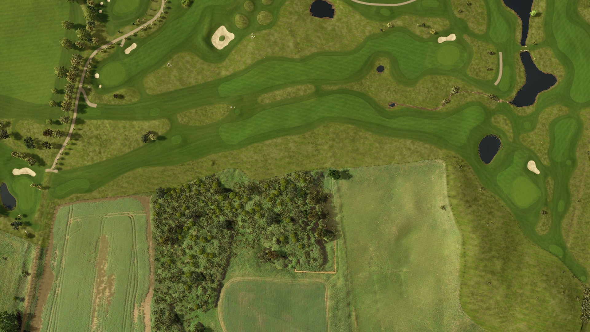 Hole 14 at Hinton Rönnebäck GC