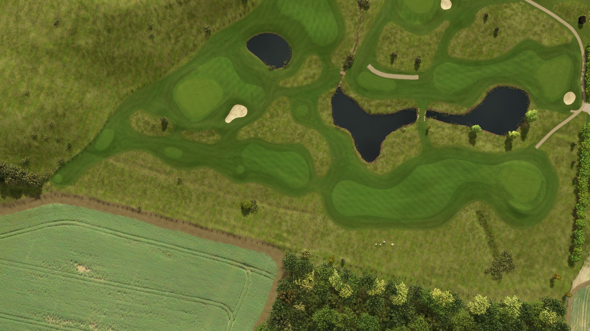 Hole 15 at Hinton Rönnebäck GC