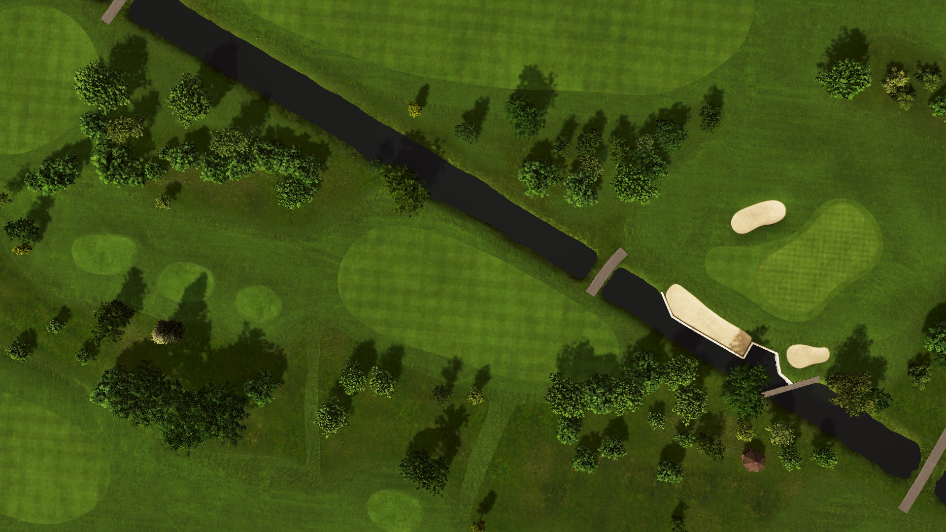 Hole 3 at Hofgut Scheibenhardt Golf Club