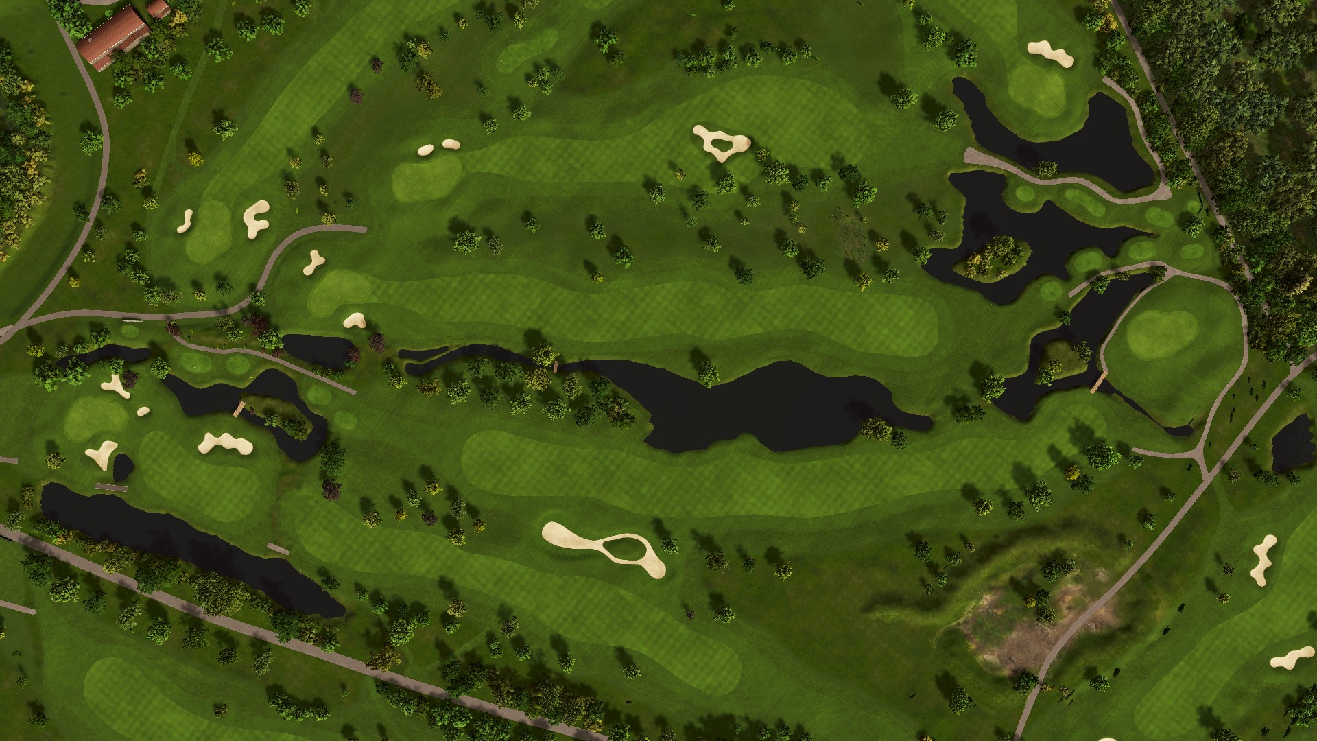 Hole 8 at Hofgut Scheibenhardt Golf Club