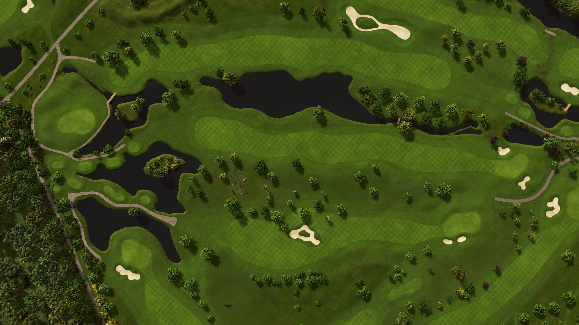 Hole 9 at Hofgut Scheibenhardt Golf Club