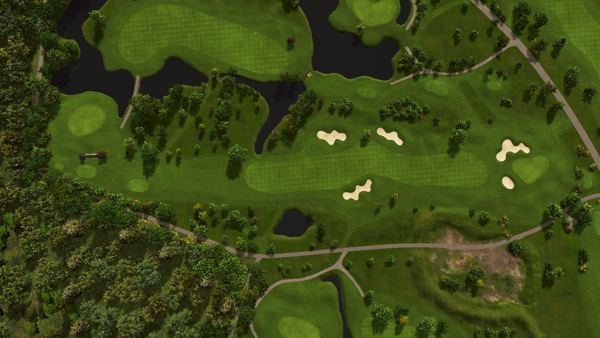 Hole 17 at Hofgut Scheibenhardt Golf Club