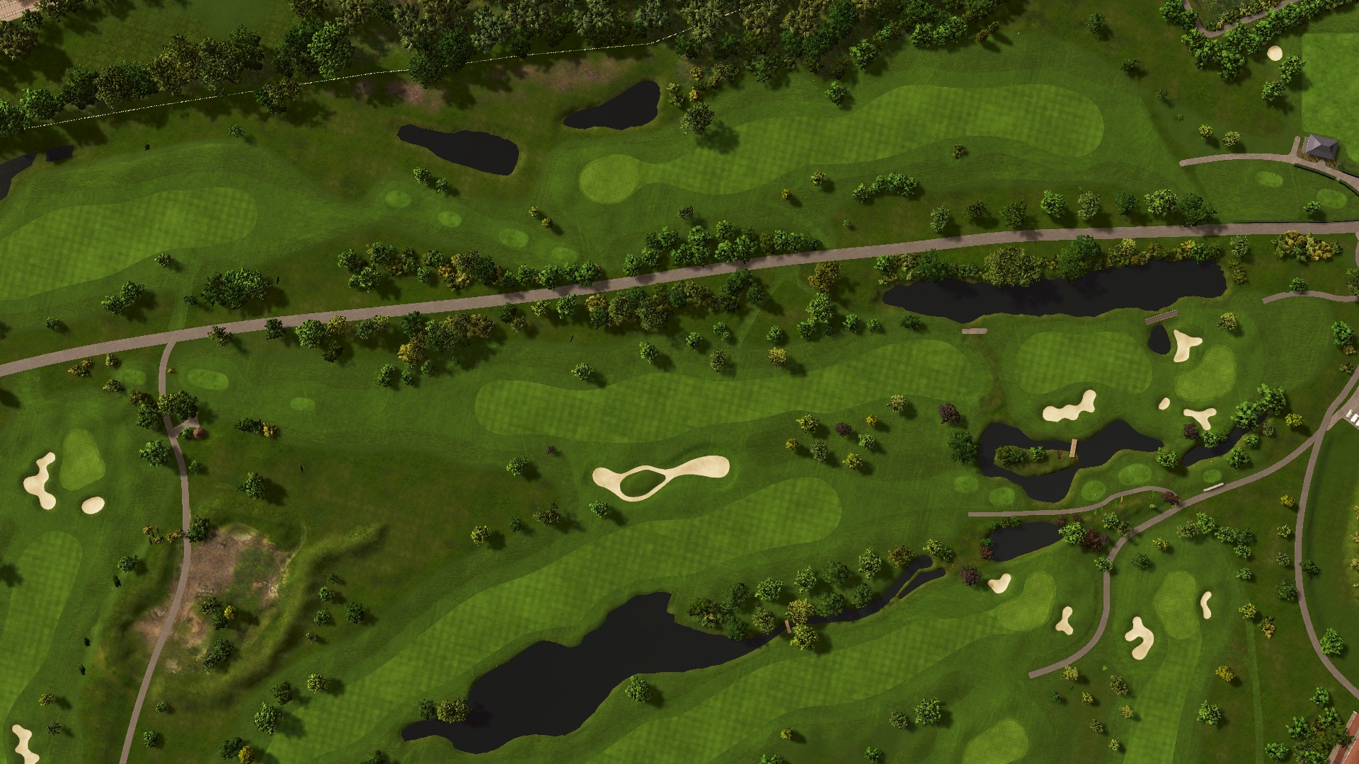 Hole 18 at Hofgut Scheibenhardt Golf Club