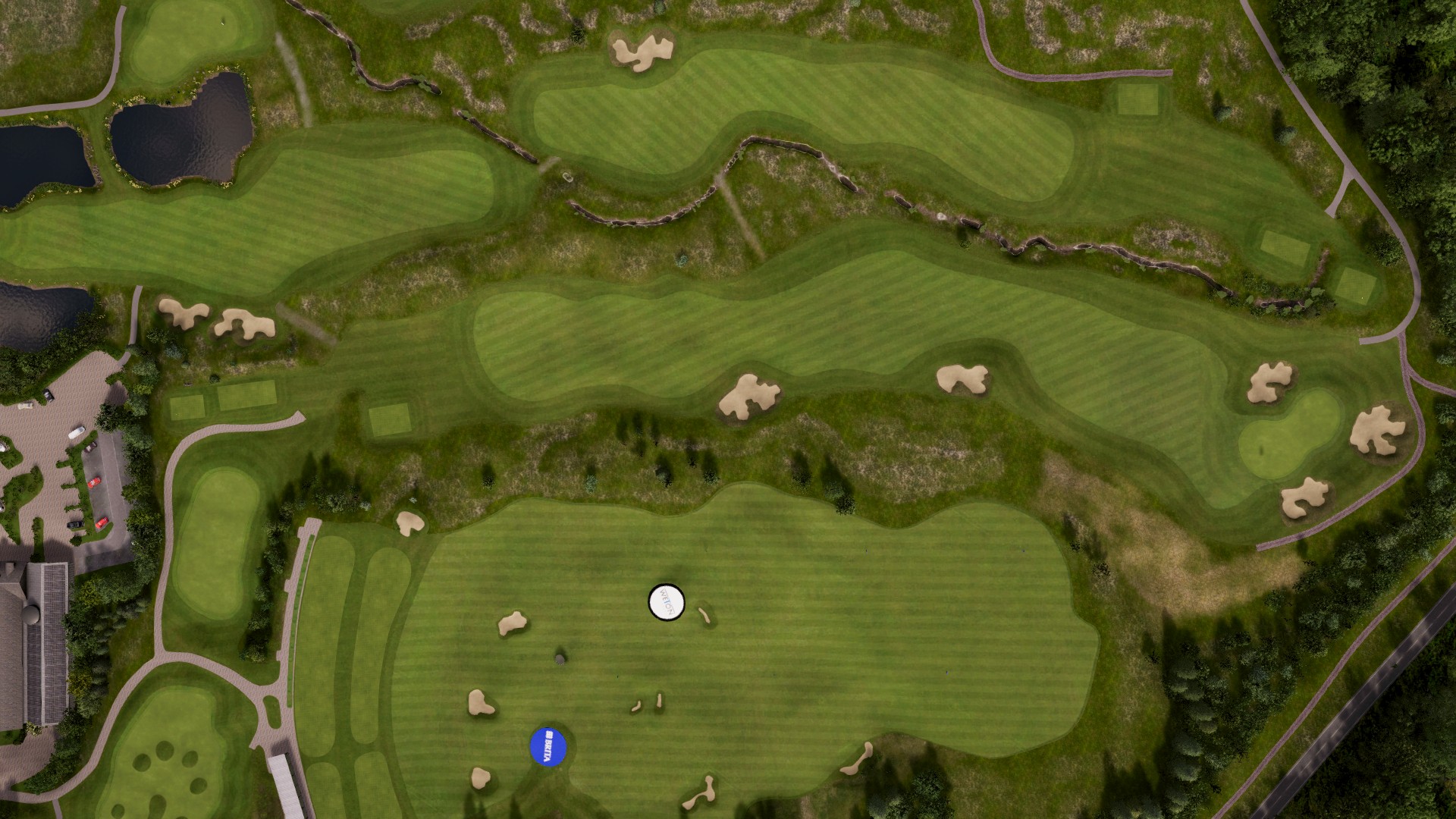 Hole 1 at Hofgut Georgenthal